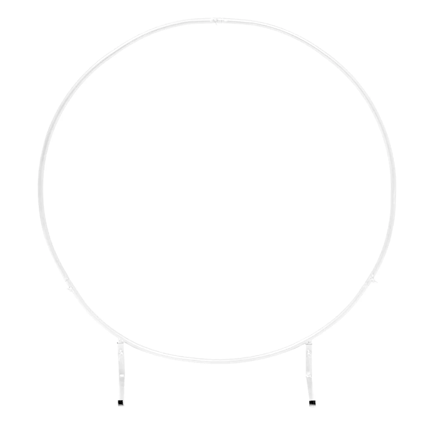 Round Wedding Arch / Flower Stand Frame - White (2m) - Image 6