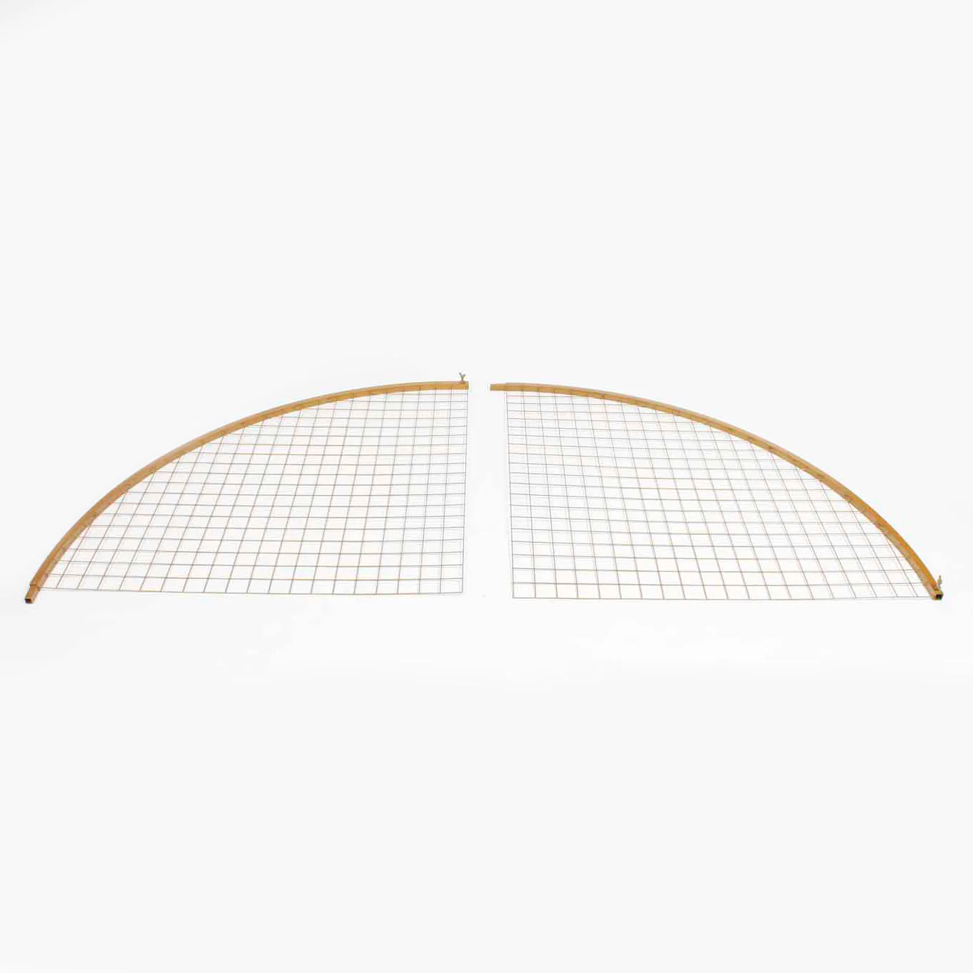 CLEARANCE Round Mesh Frame Stand / Balloon Arch  - Gold (2m - 4 Parts) - Image 8