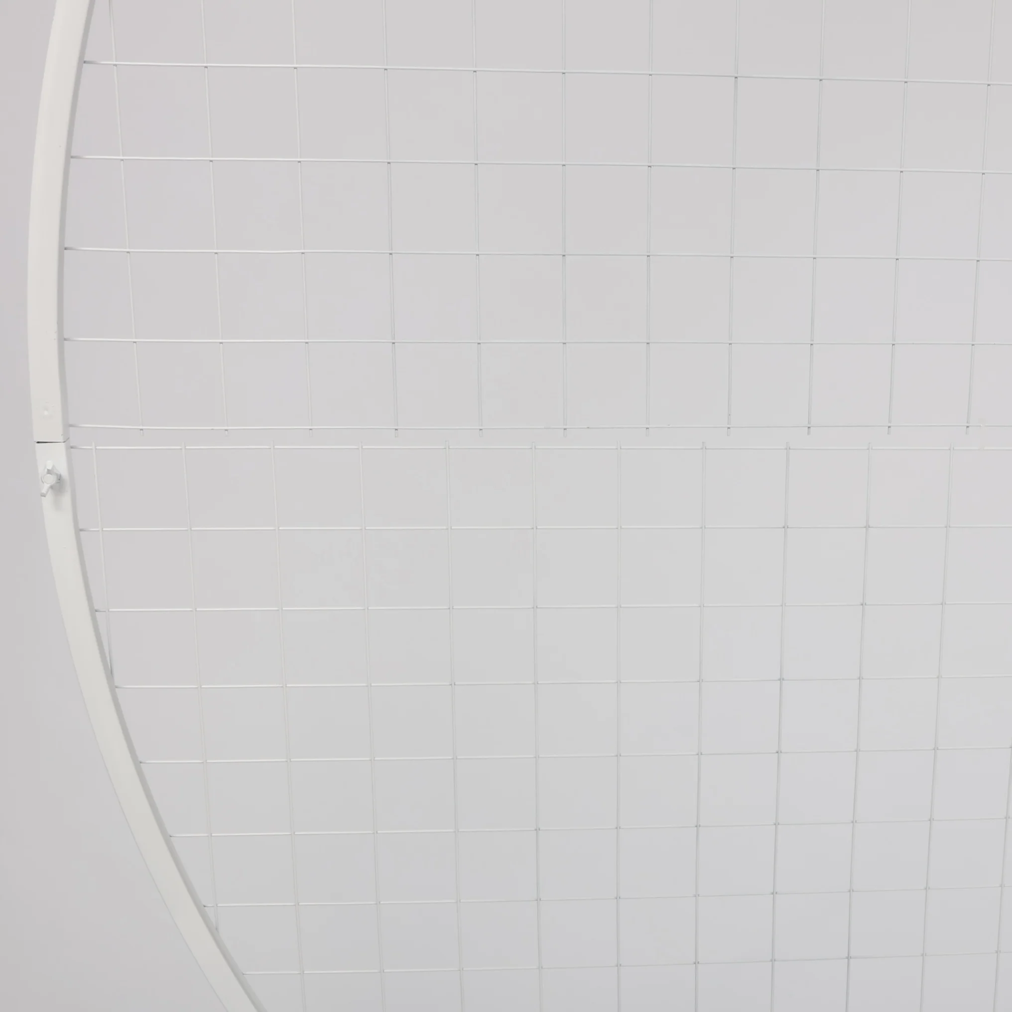 CLEARANCE Round Mesh Frame Stand / Balloon Arch  - White (2m - 4 Parts) - Image 4