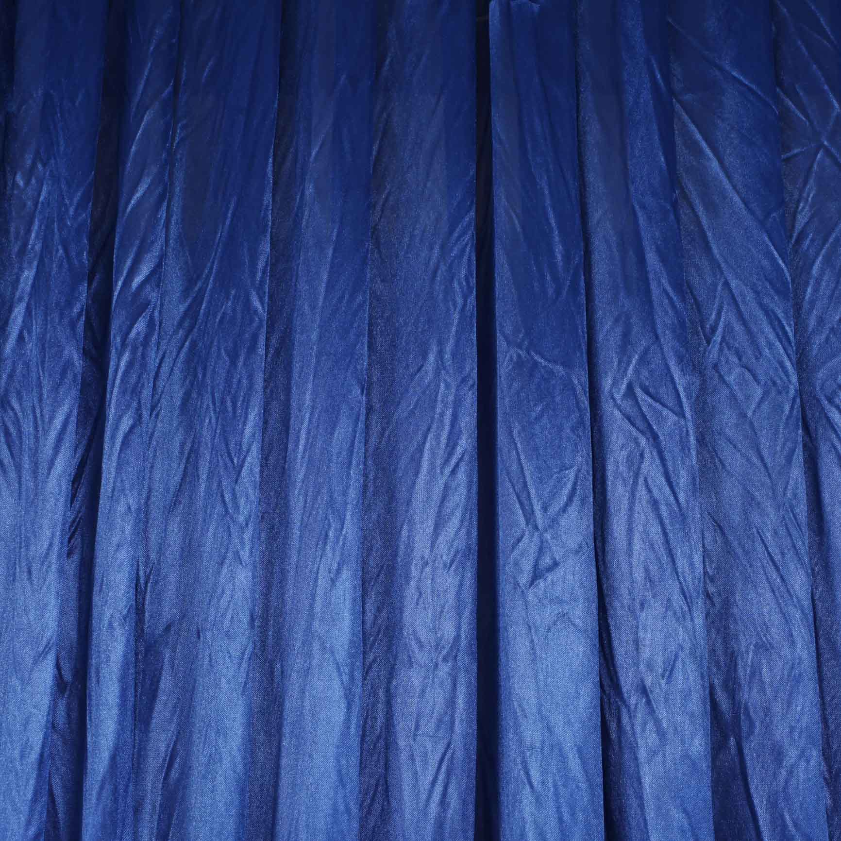 CLEARANCE Ice Silk Satin Backdrops - No Swag - Royal Blue (3x3m) - Image 2
