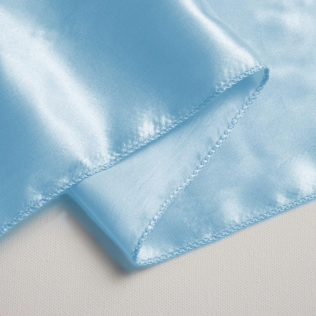 Satin Chair Sashes - Light Blue - Image 3