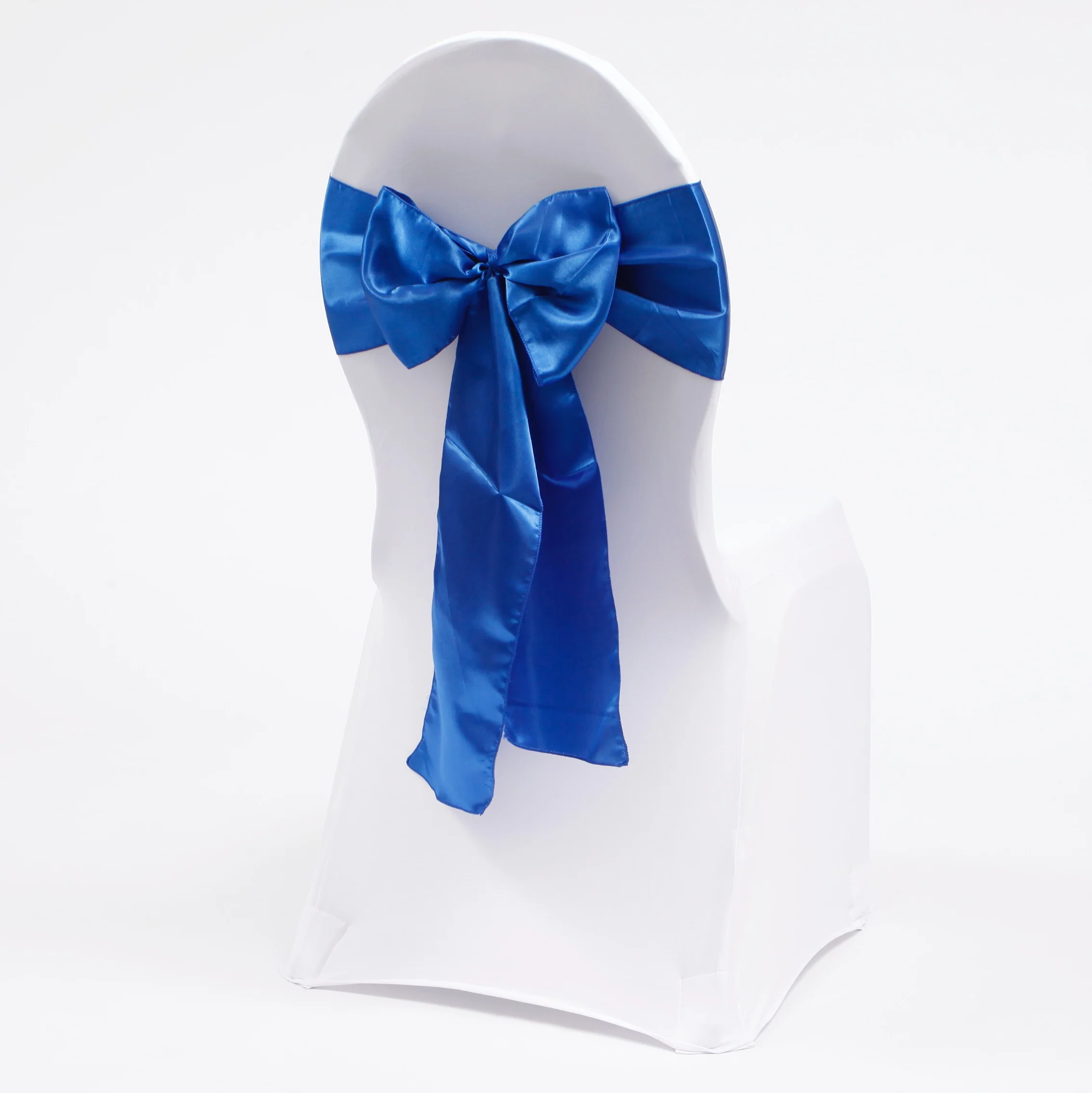 Satin Chair Sashes - Royal Blue - Image 2
