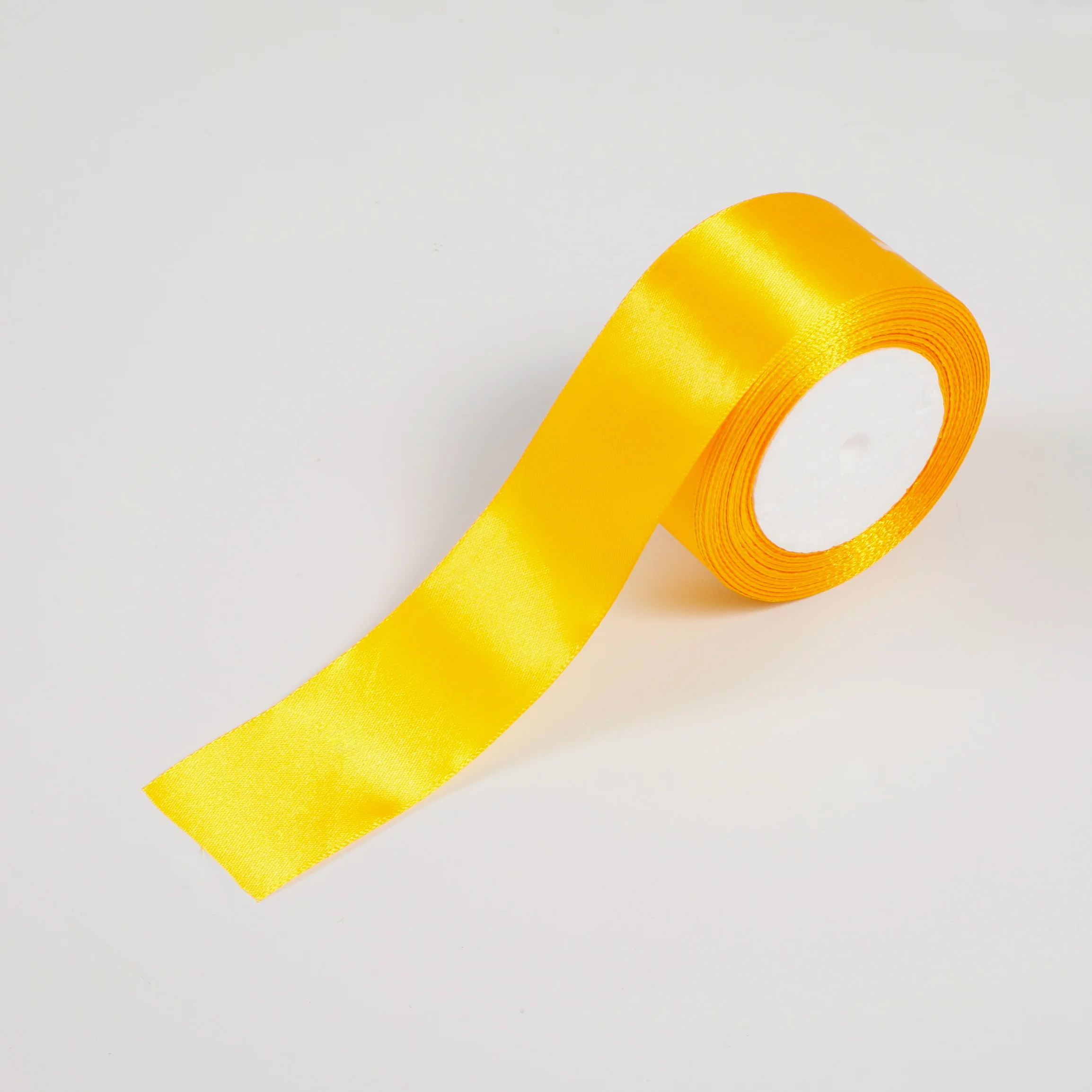 CLEARANCE Satin Ribbon - Gold (22mx5cm)