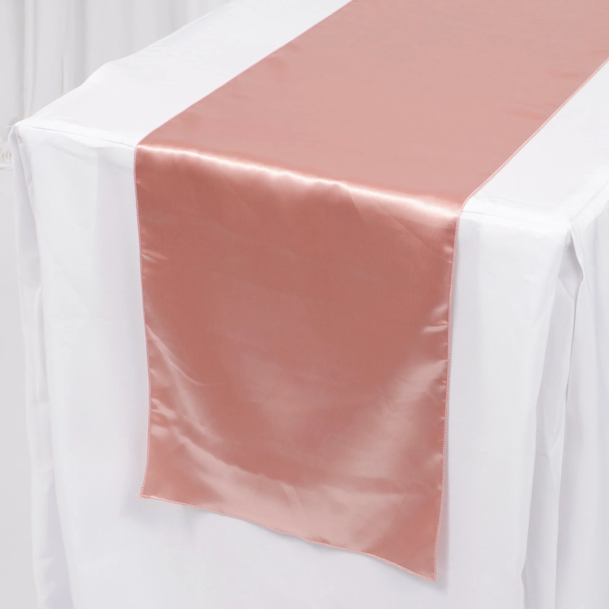 Satin Table Runners - Blush - Image 2
