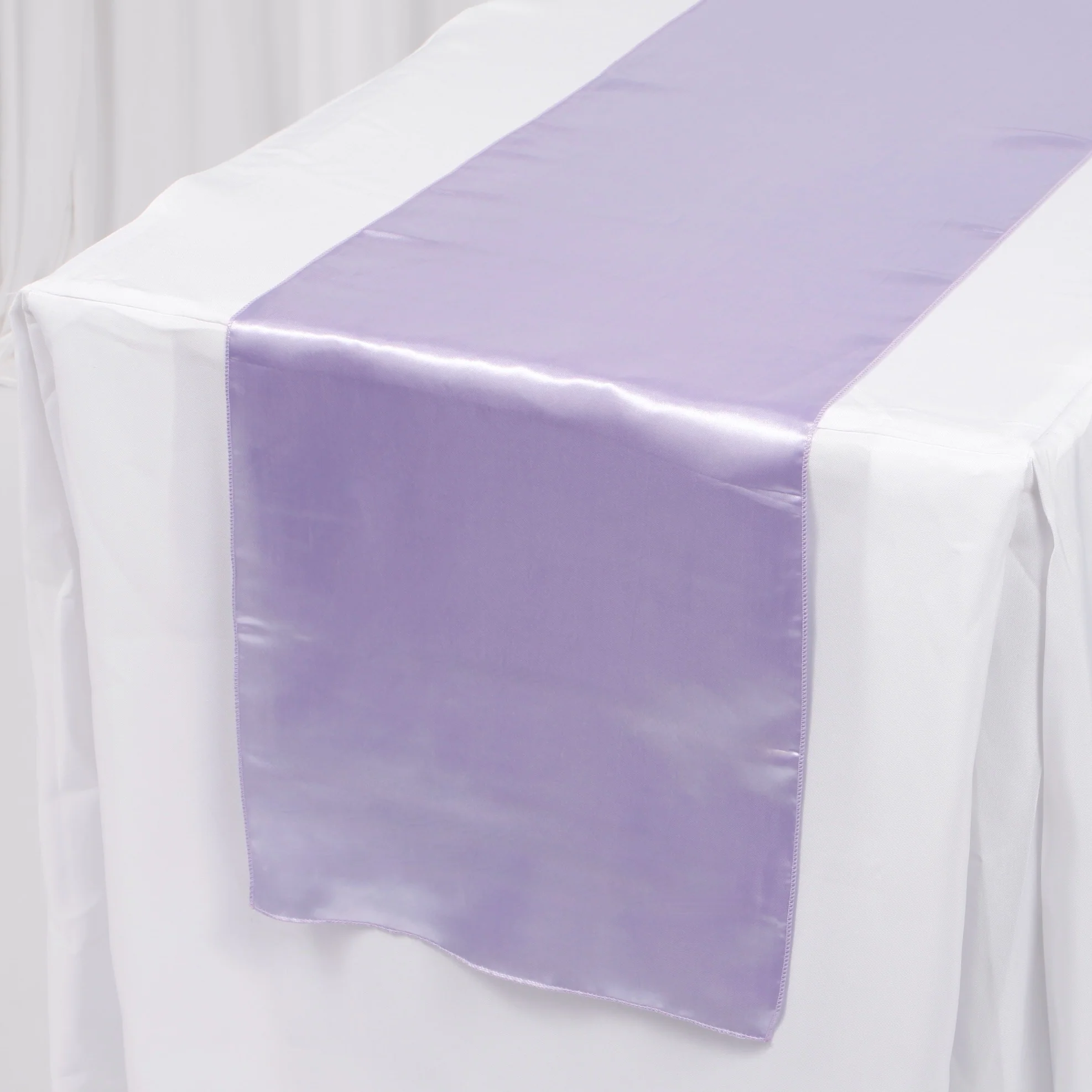 Satin Table Runners - Lavender - Image 2
