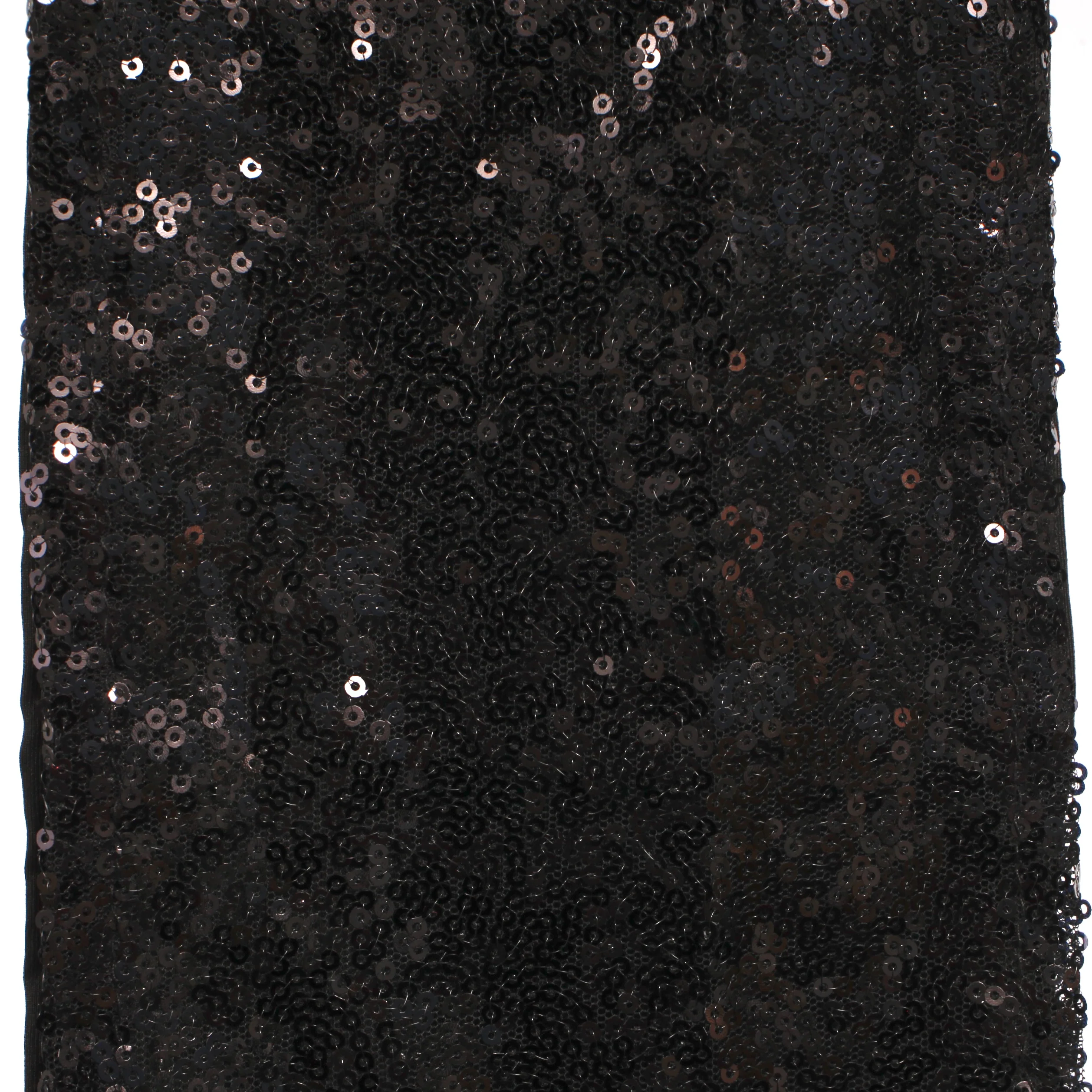 CLEARANCE Sequin Lycra Chair Bands - Black - Image 3