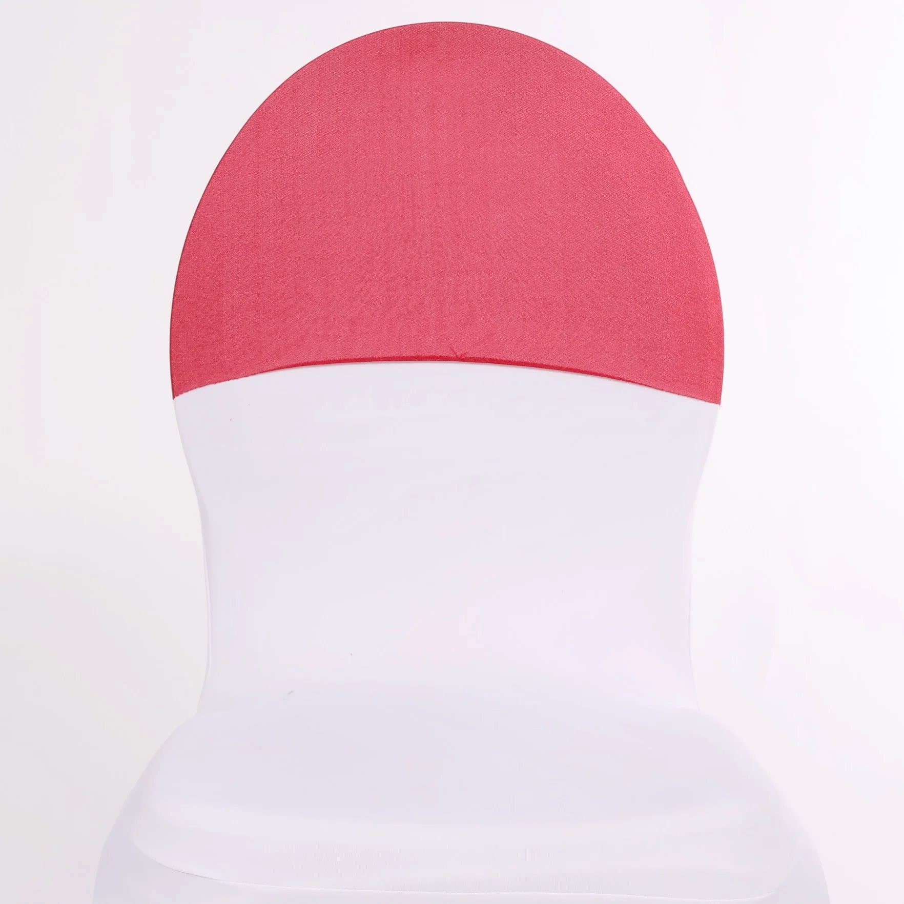 CLEARANCE Sheer Stretch Crepe Chiffon Chair Sashes - Burgundy - Image 4