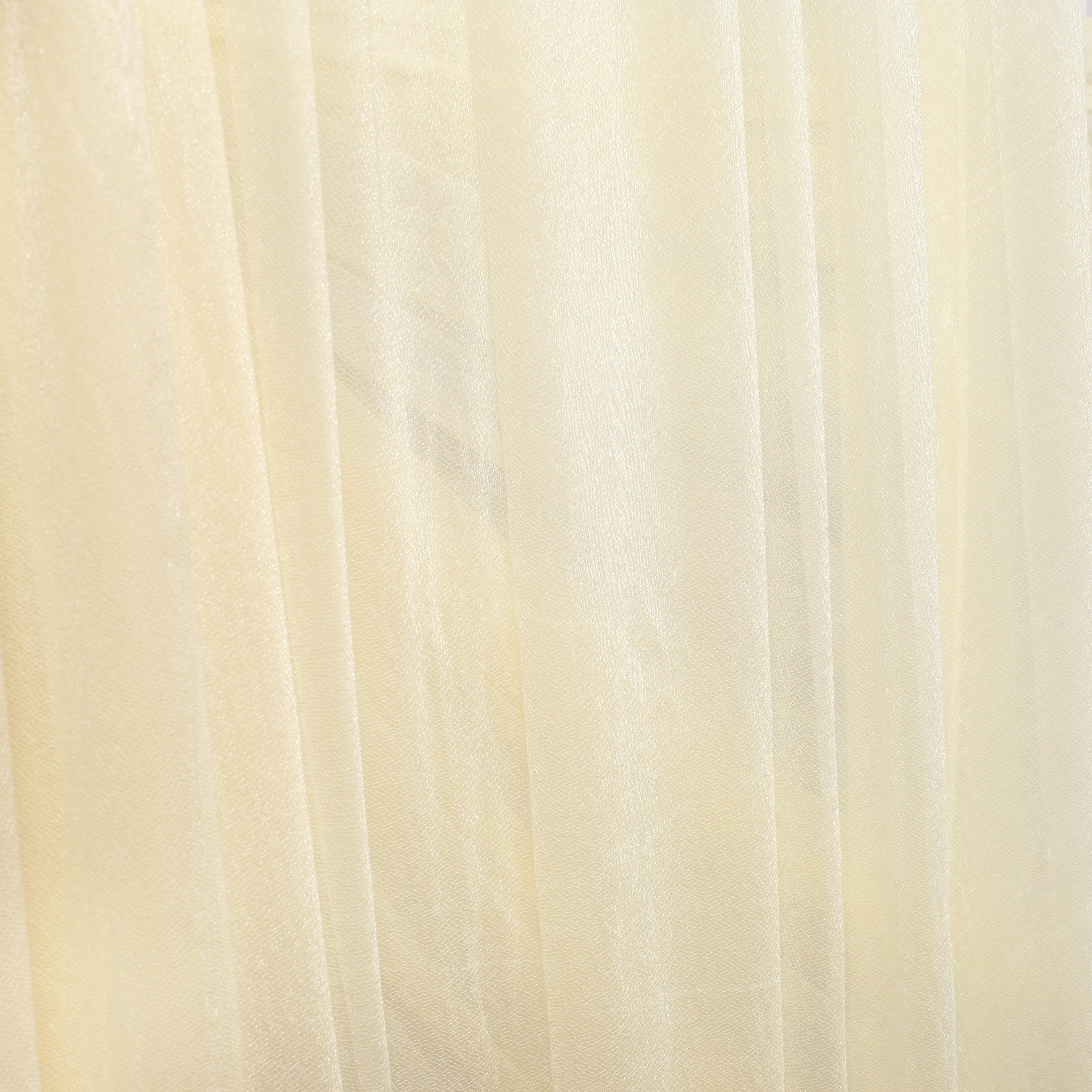 CLEARANCE Sheer Stretch Crepe Chiffon Chair Sashes - Ivory - Image 5