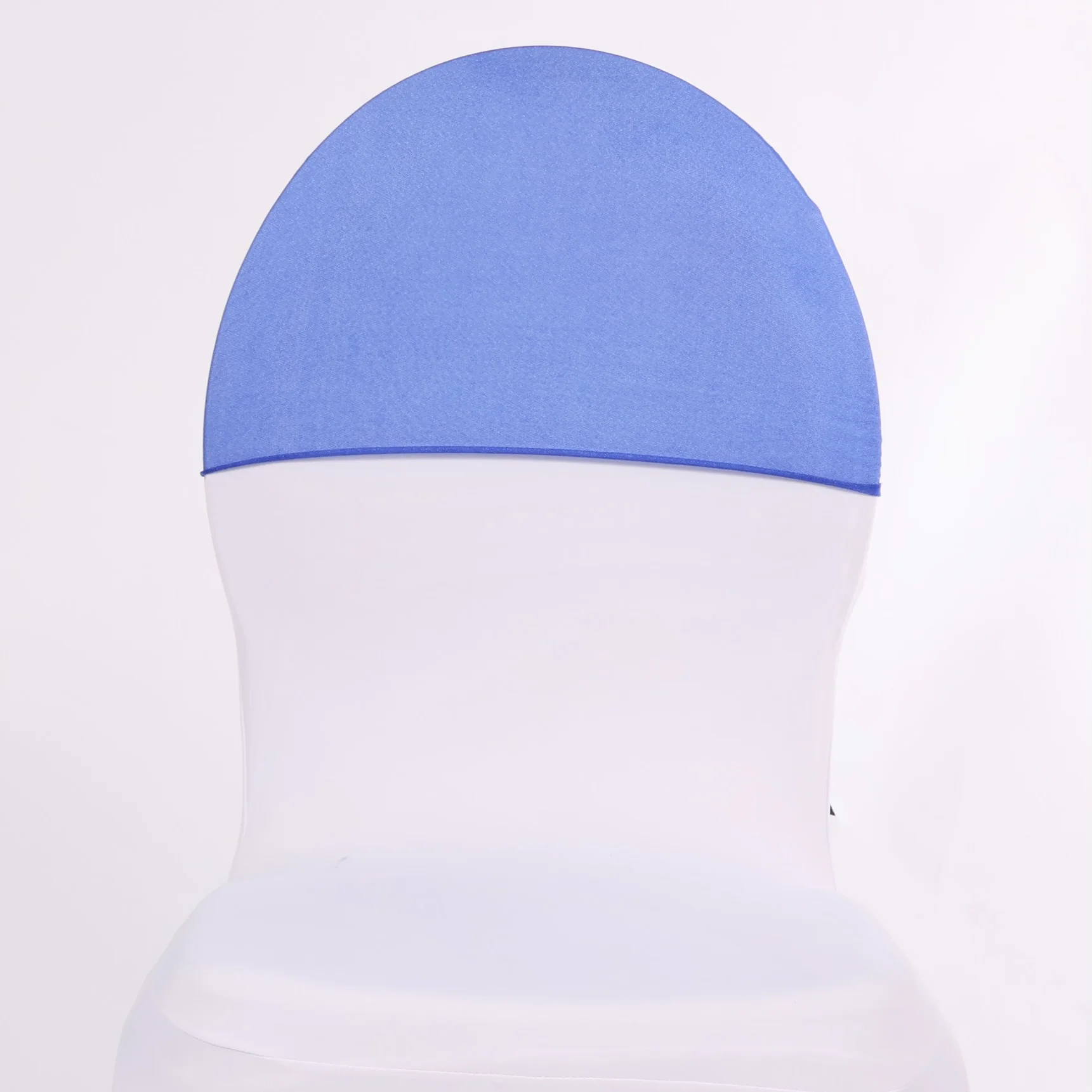 CLEARANCE Sheer Stretch Crepe Chiffon Chair Sashes - Royal Blue - Image 4