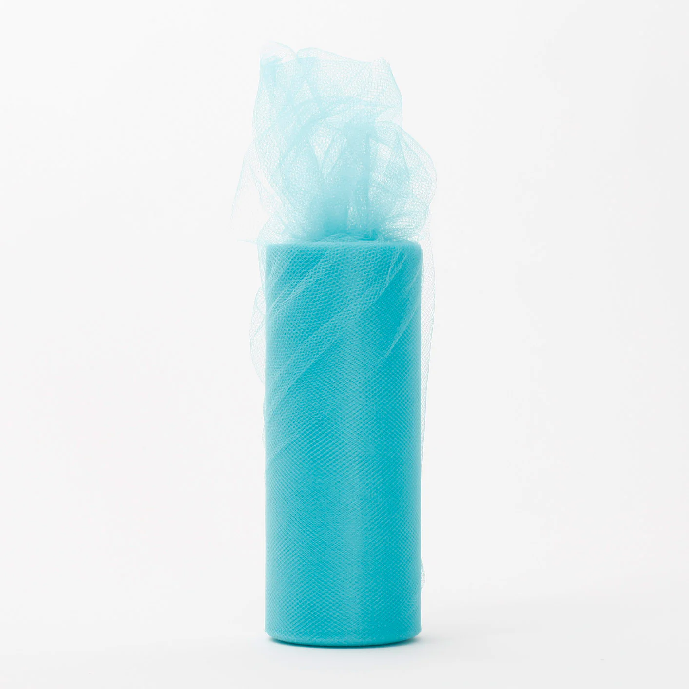 Small Soft Tulle Fabric Roll - Turquoise (15cmx22m)