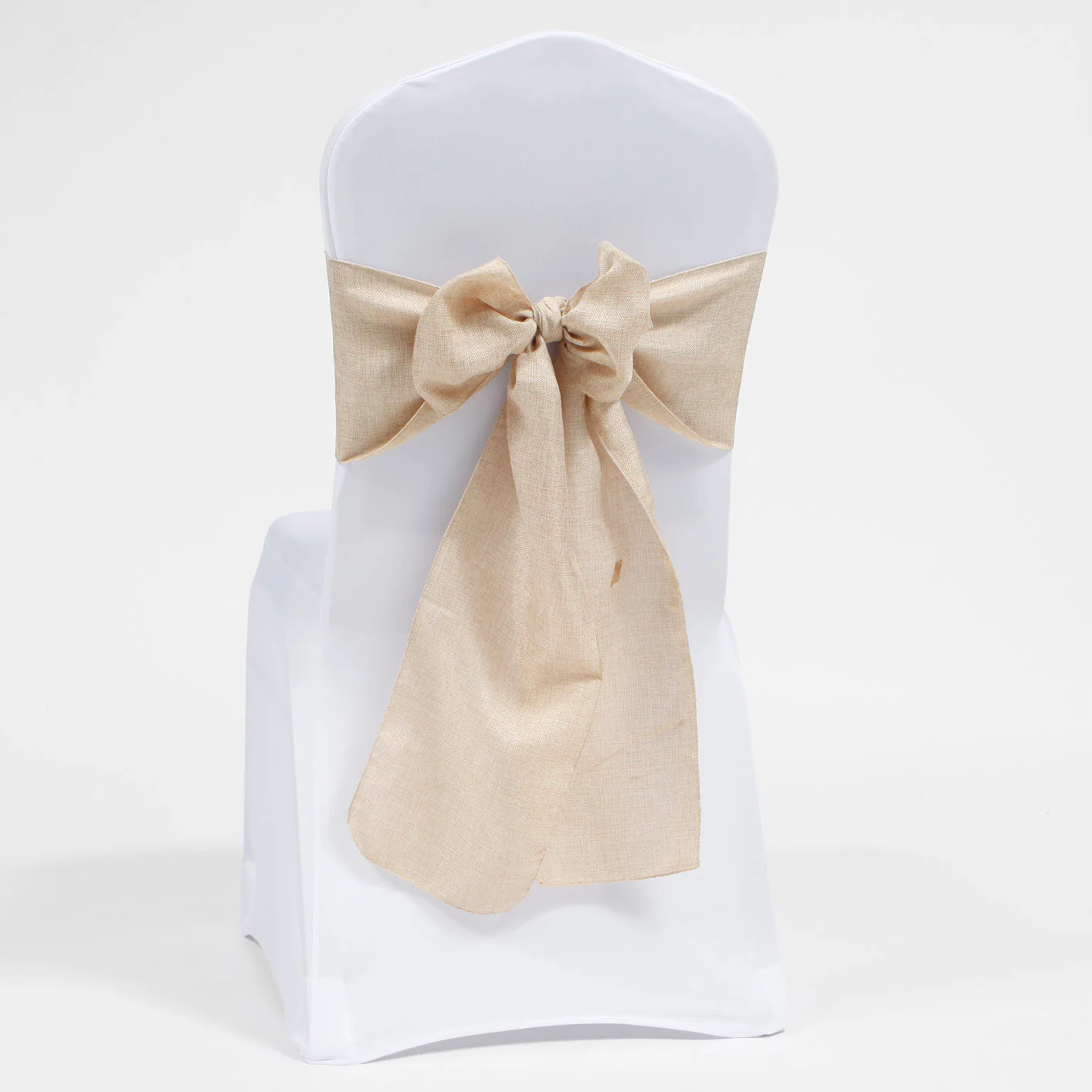 Soft Faux Hessian Chair Sash - Image 2
