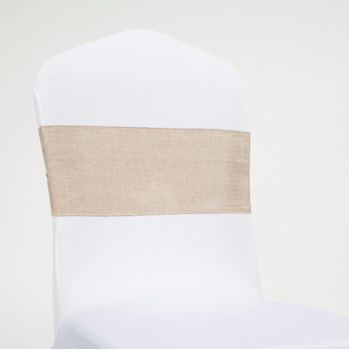 Soft Faux Hessian Chair Sash - Image 5