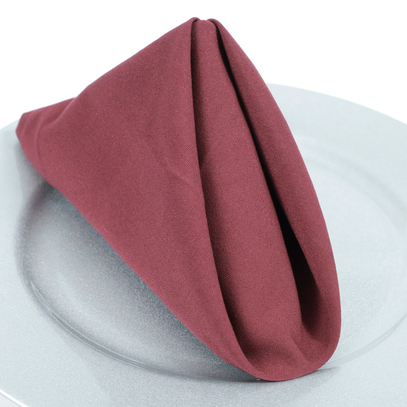 Premium Cloth Napkins - Burgundy (50x50cm)