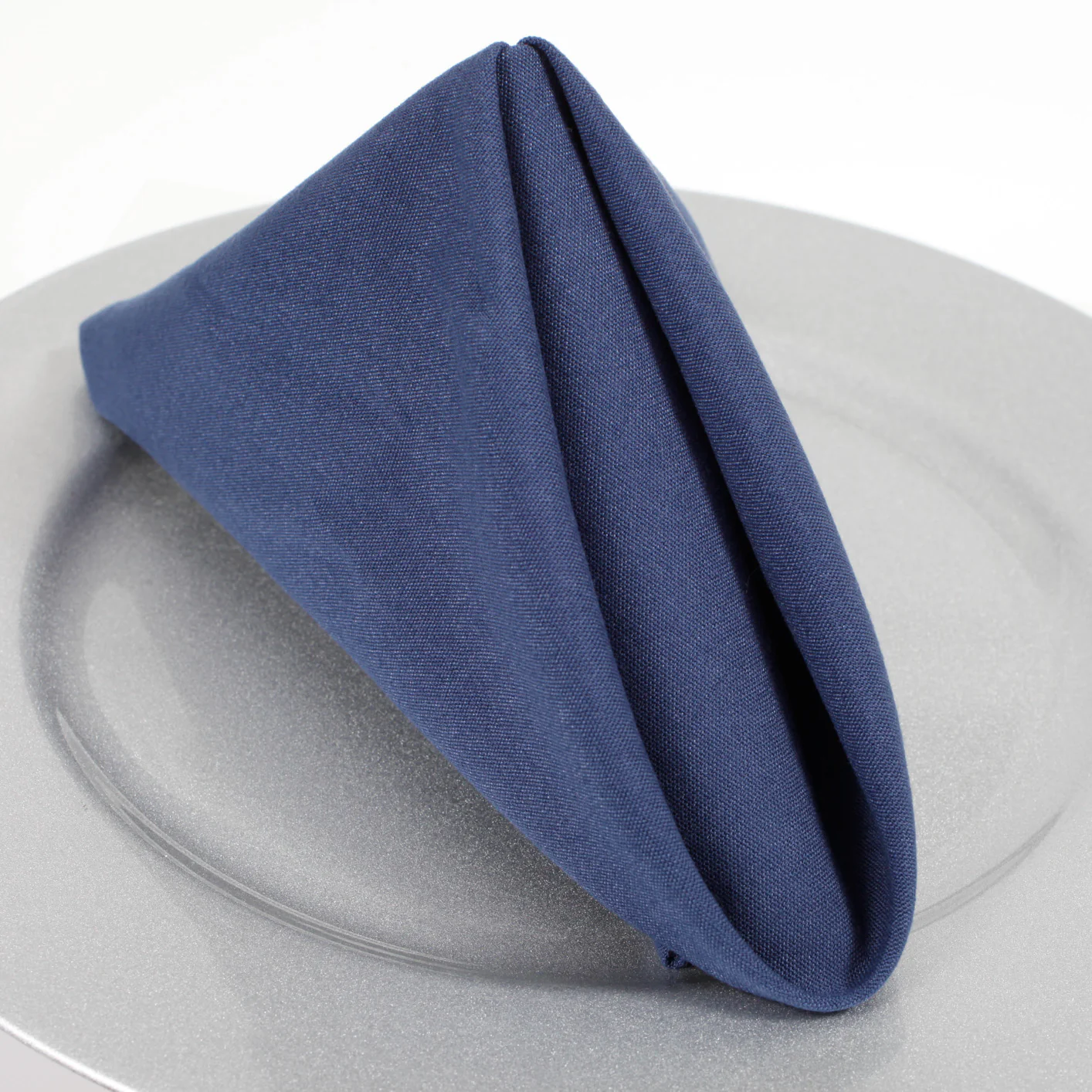 Premium Cloth Napkins - Navy Blue (50x50cm)
