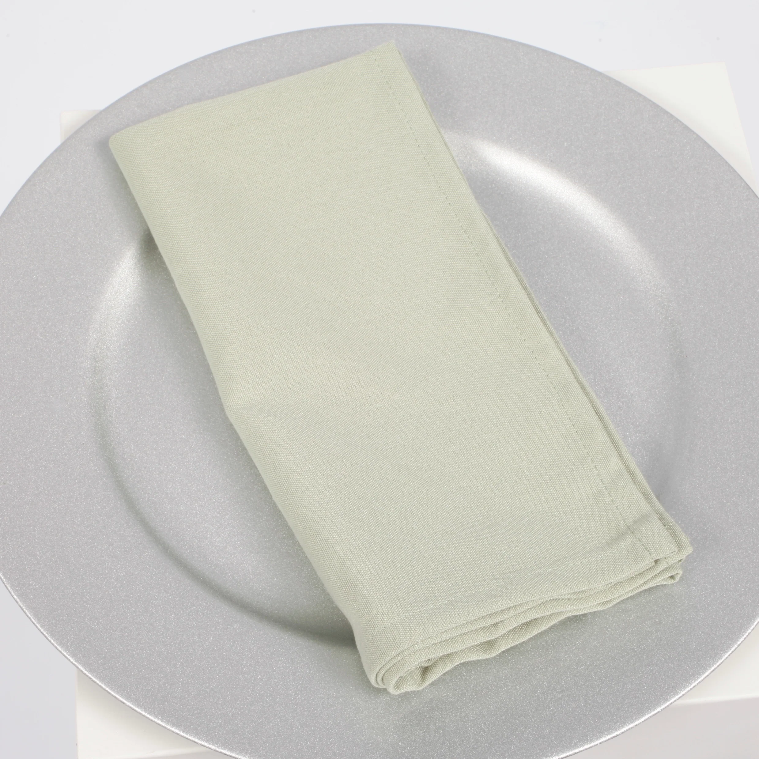Premium Cloth Napkins - Sage (50x50cm) - Image 2