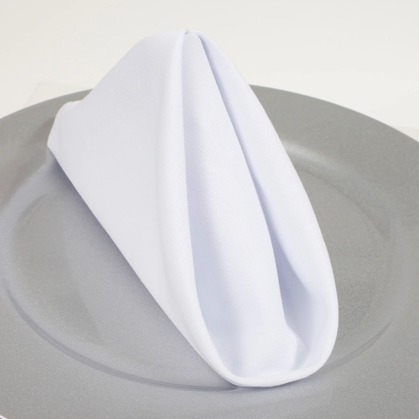 Premium Cloth Napkins - White (50x50cm)