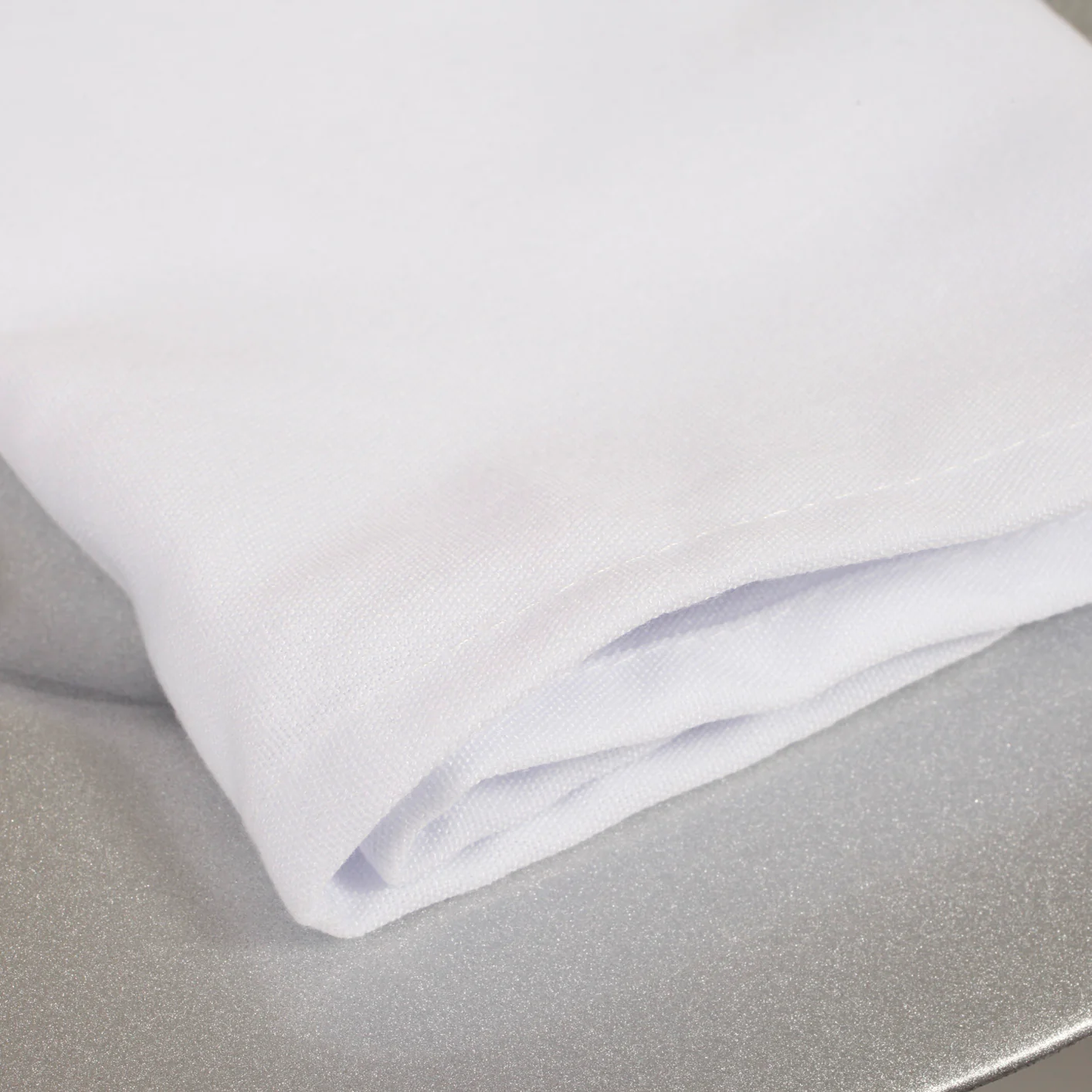 Premium Cloth Napkins - White (50x50cm) - Image 3