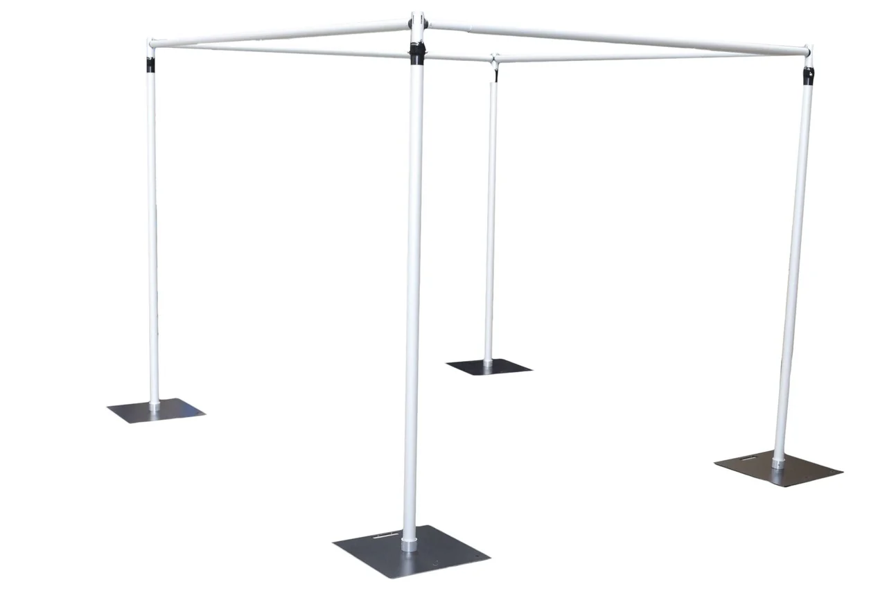 Backdrop Stand Set - Pipe and Drape (3x3m) - Image 9