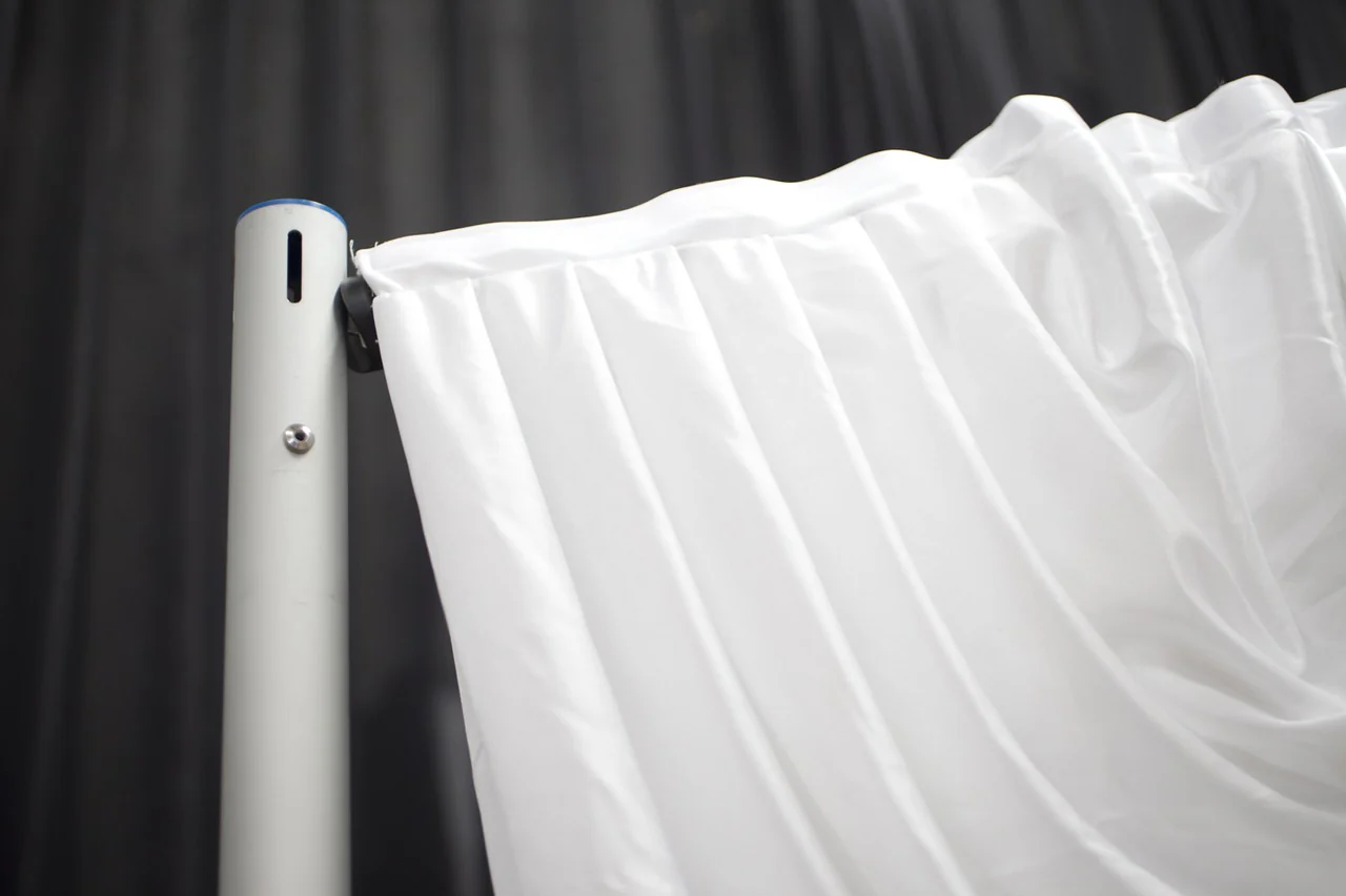 Backdrop Stand Set - Pipe and Drape (6x3m) - Image 6