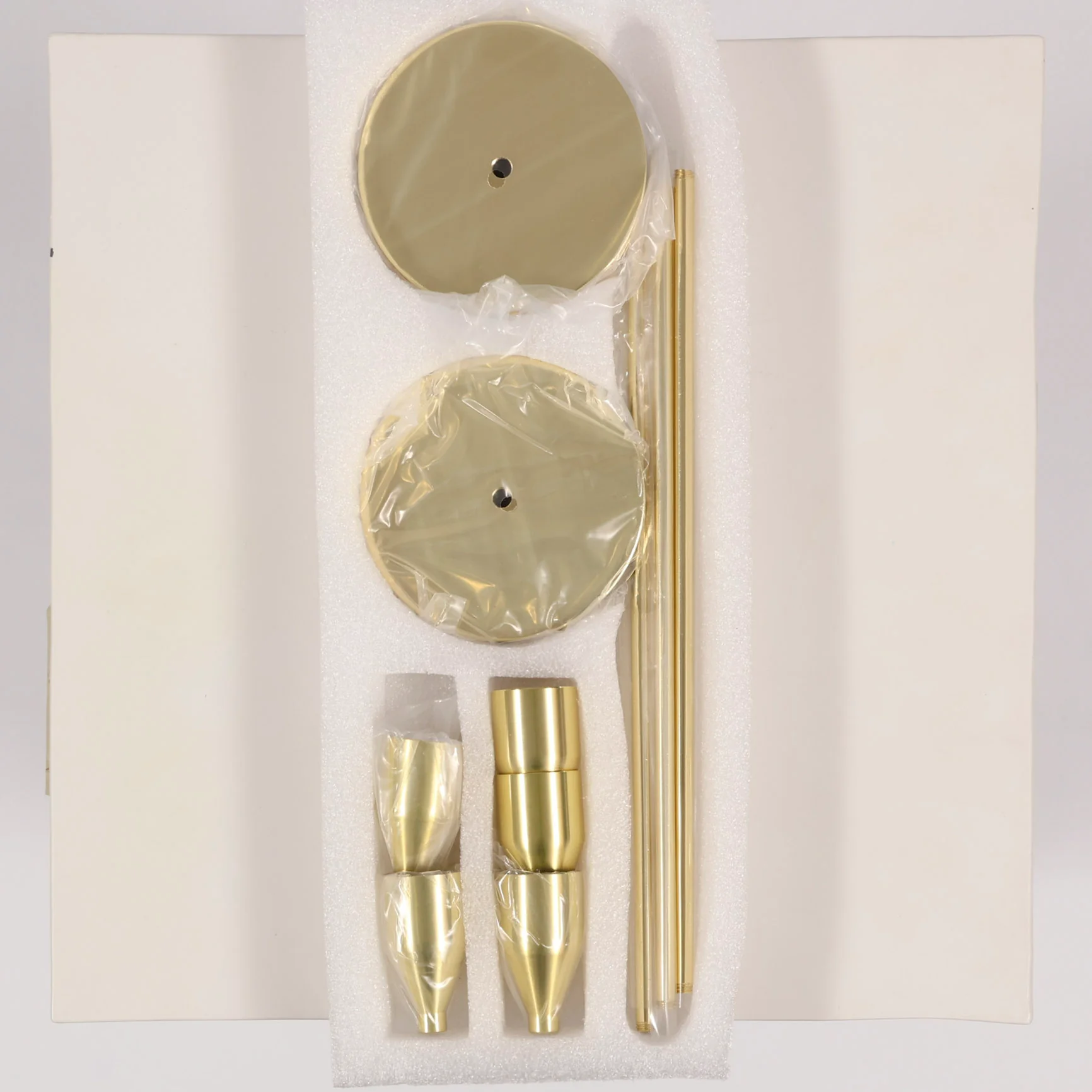 Taper Candle Holders Classic Flared Style - Gold (23cm) - Image 7