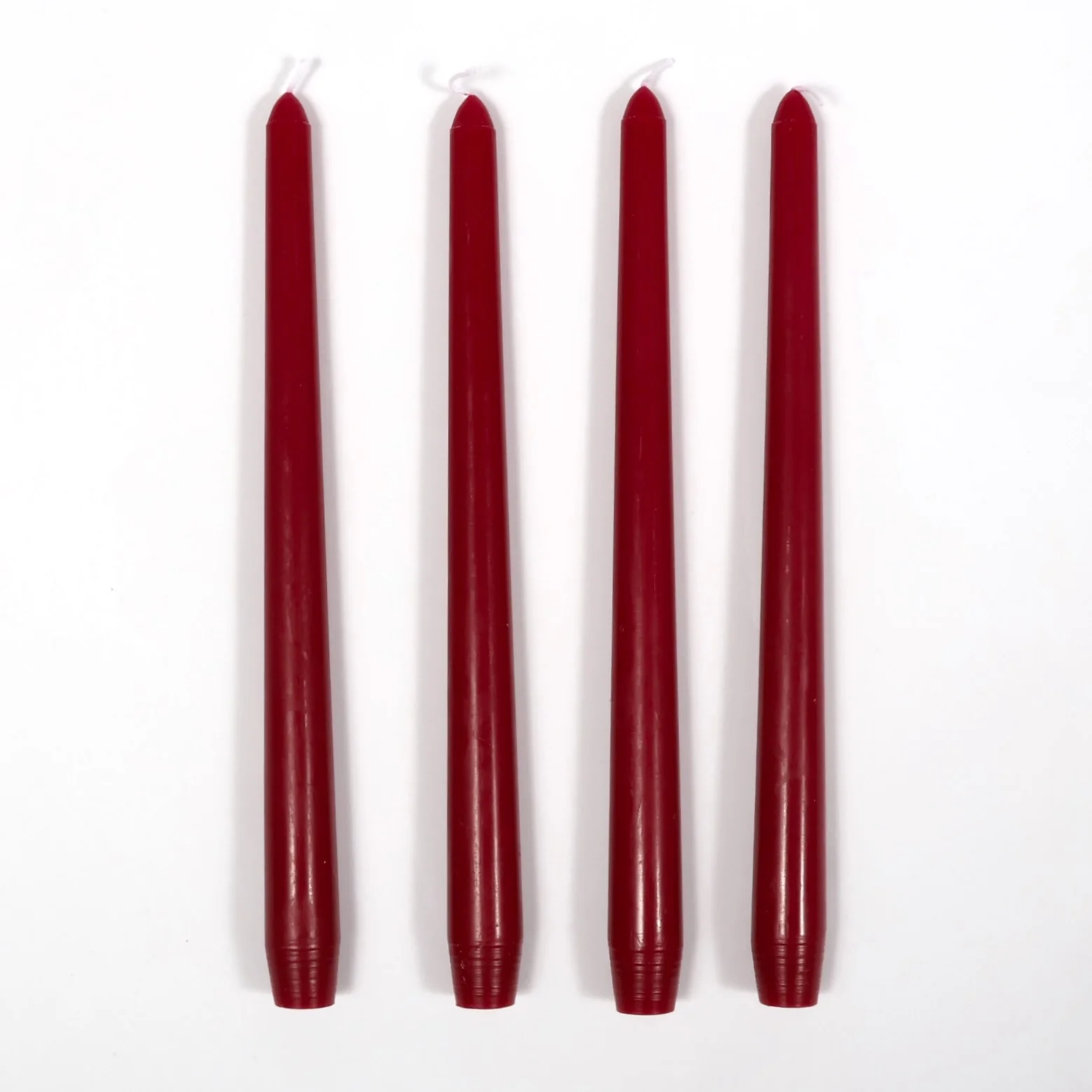 Taper Candles - Burgundy