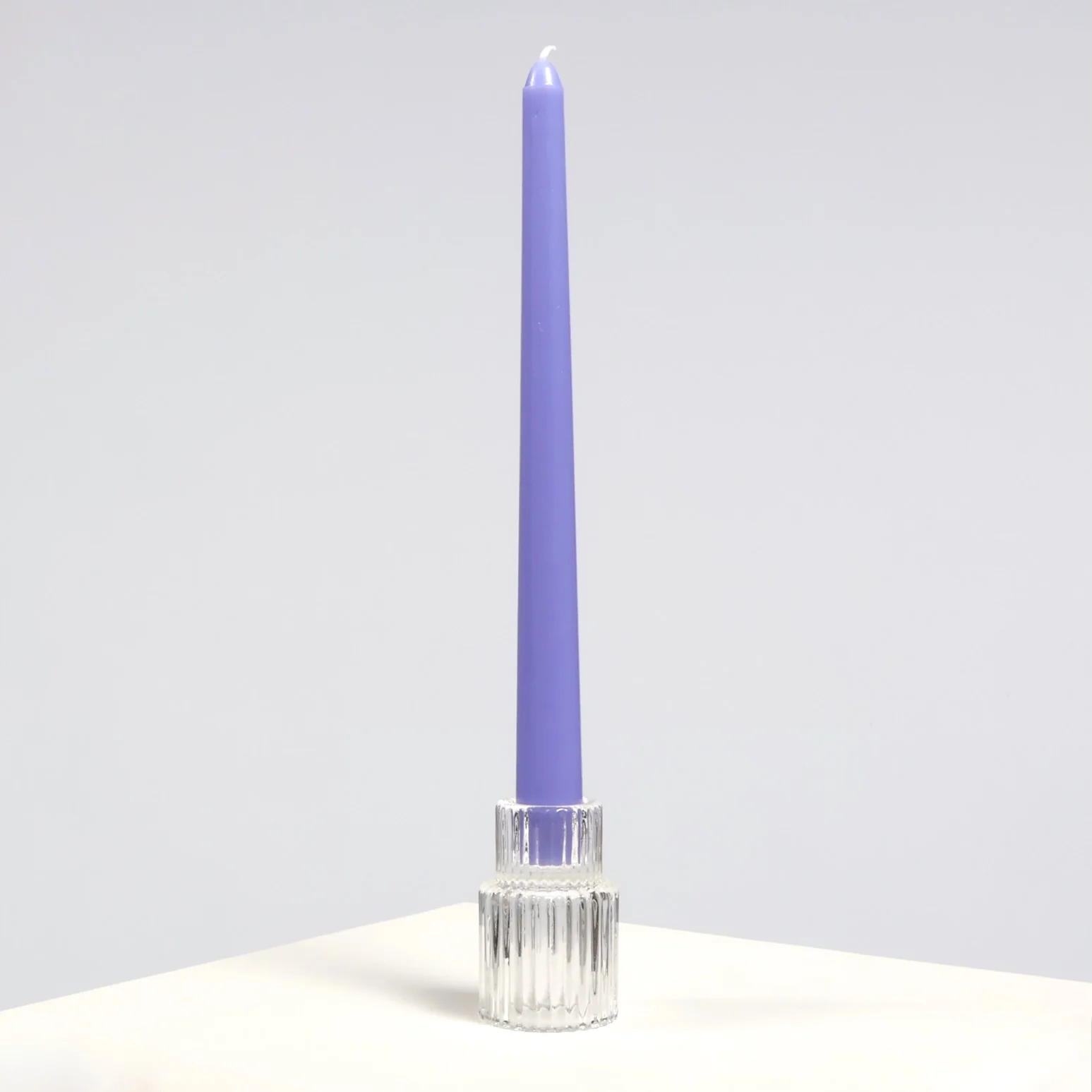 CLEARANCE Taper Candles - Lavender - Image 2