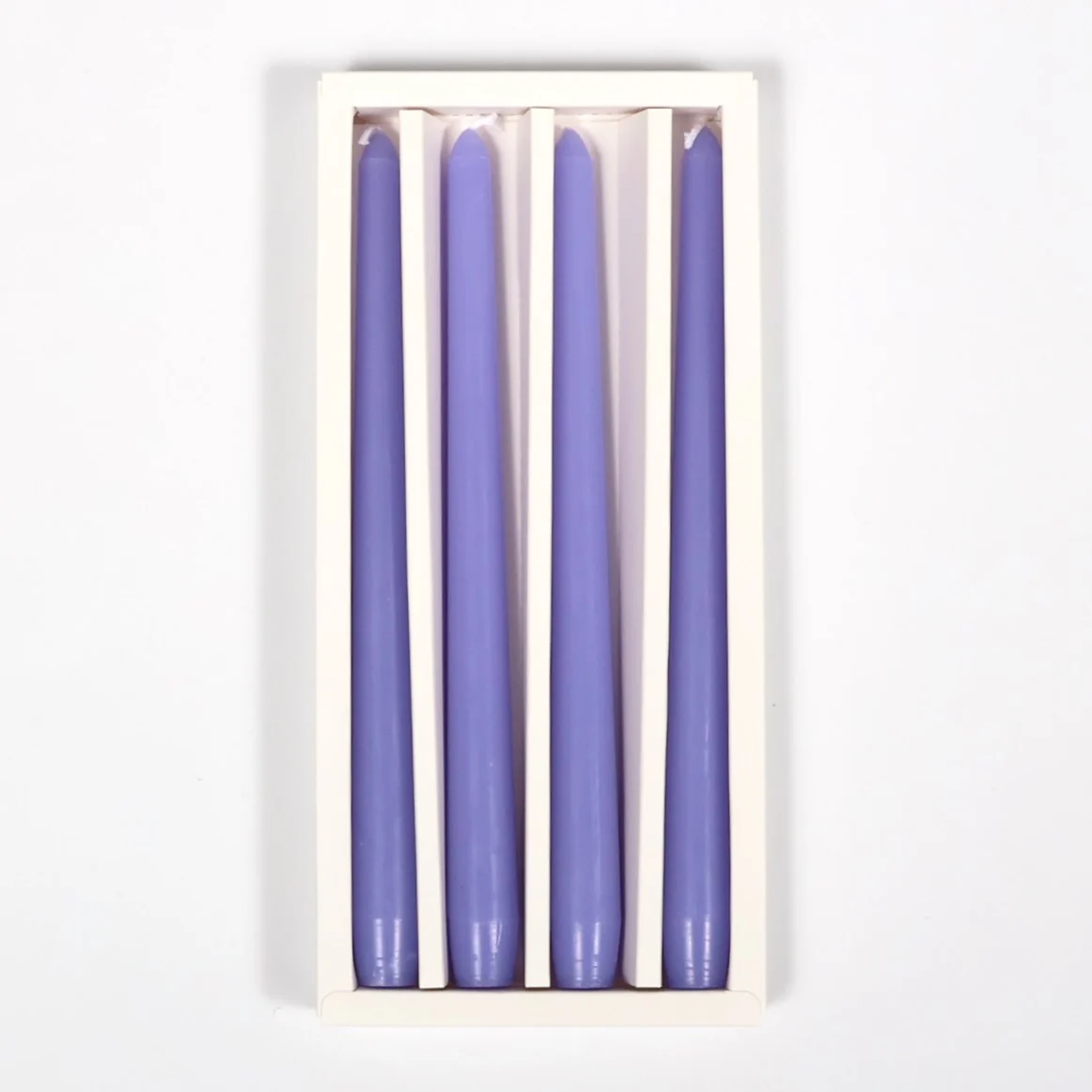 CLEARANCE Taper Candles - Lavender - Image 3