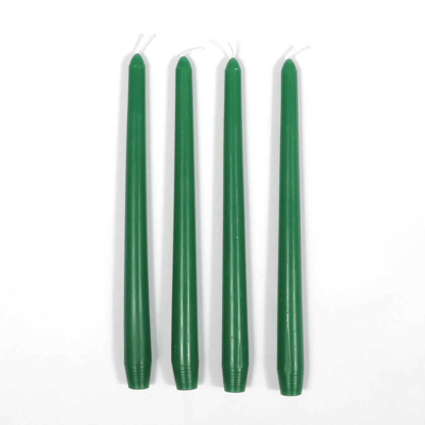 CLEARANCE Taper Candles - Olive Green