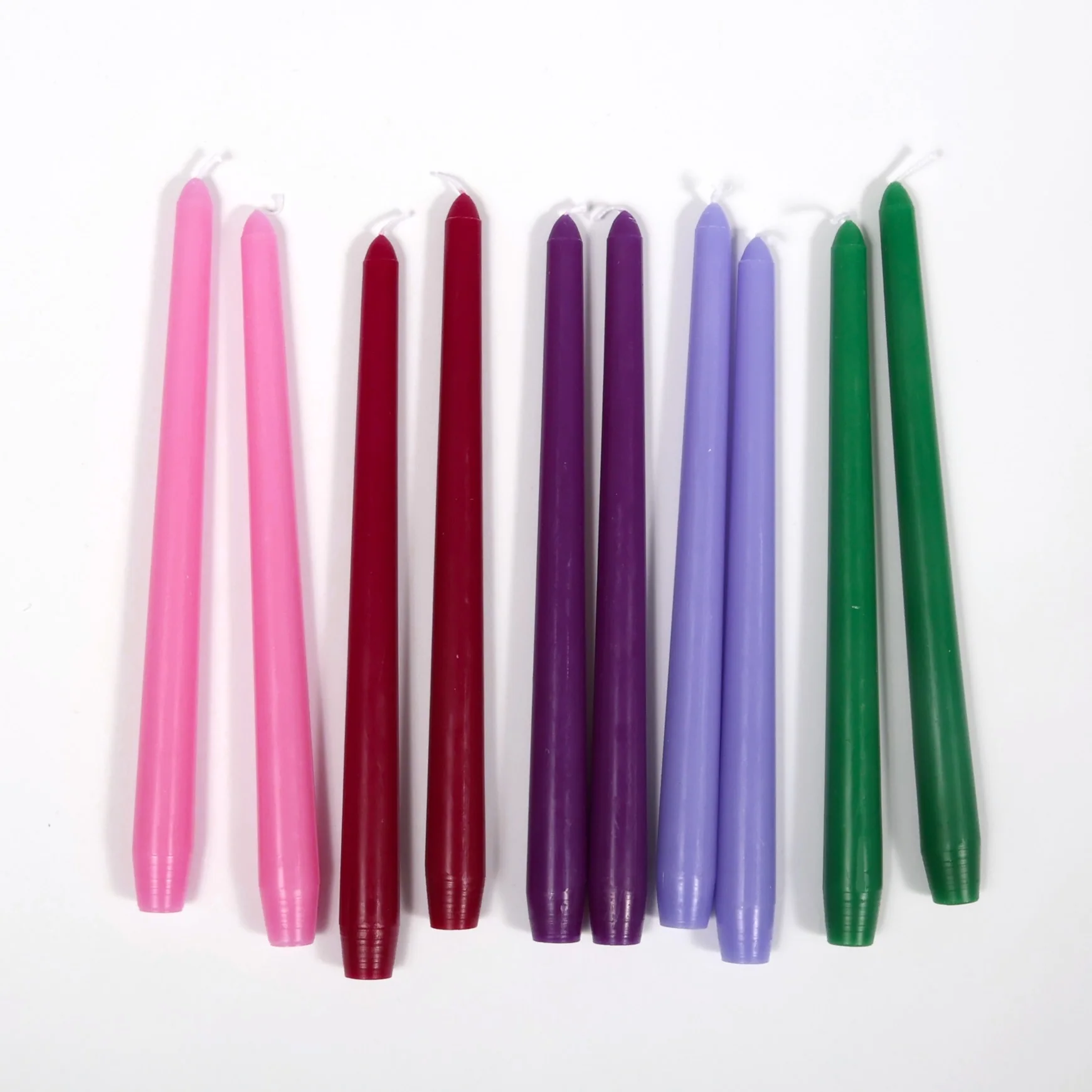 CLEARANCE Taper Candles - Purple - Image 4