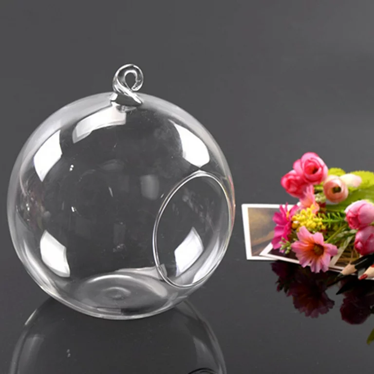 Tealight Candle Holder - Hanging Glass - Image 3