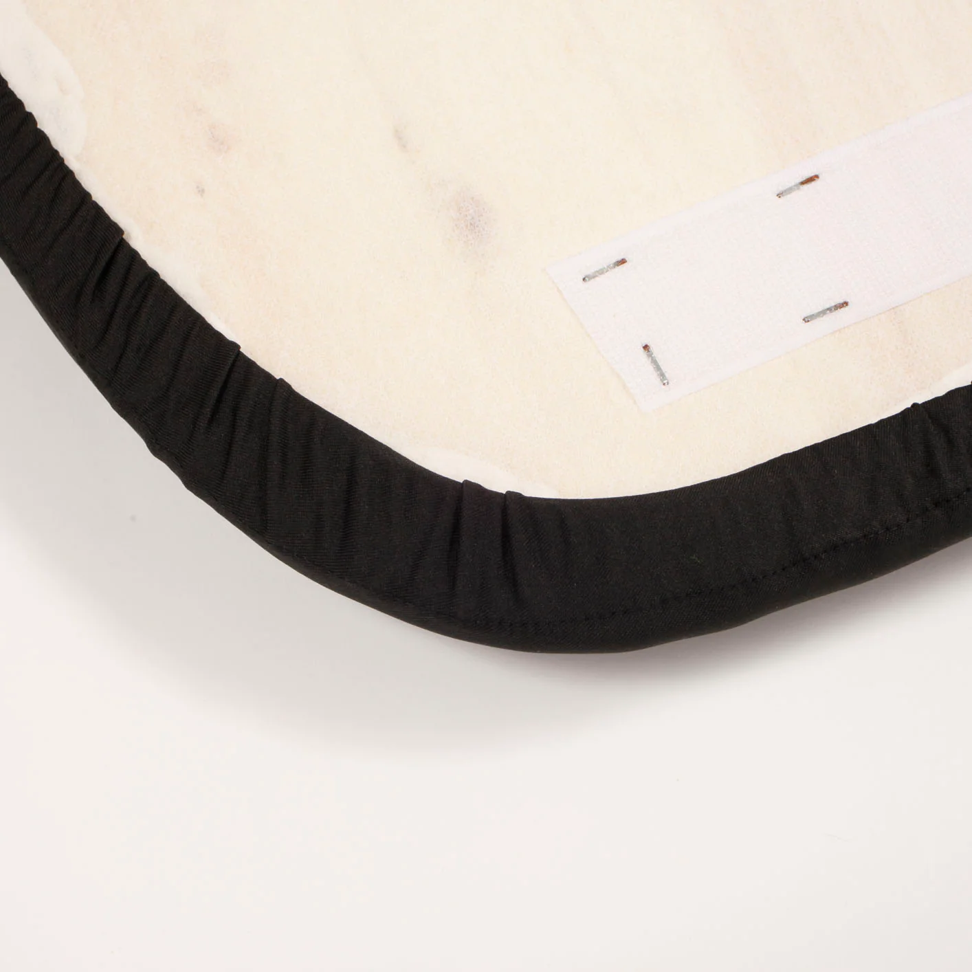 CLEARANCE Lycra Cushion Cover - Black - Image 2