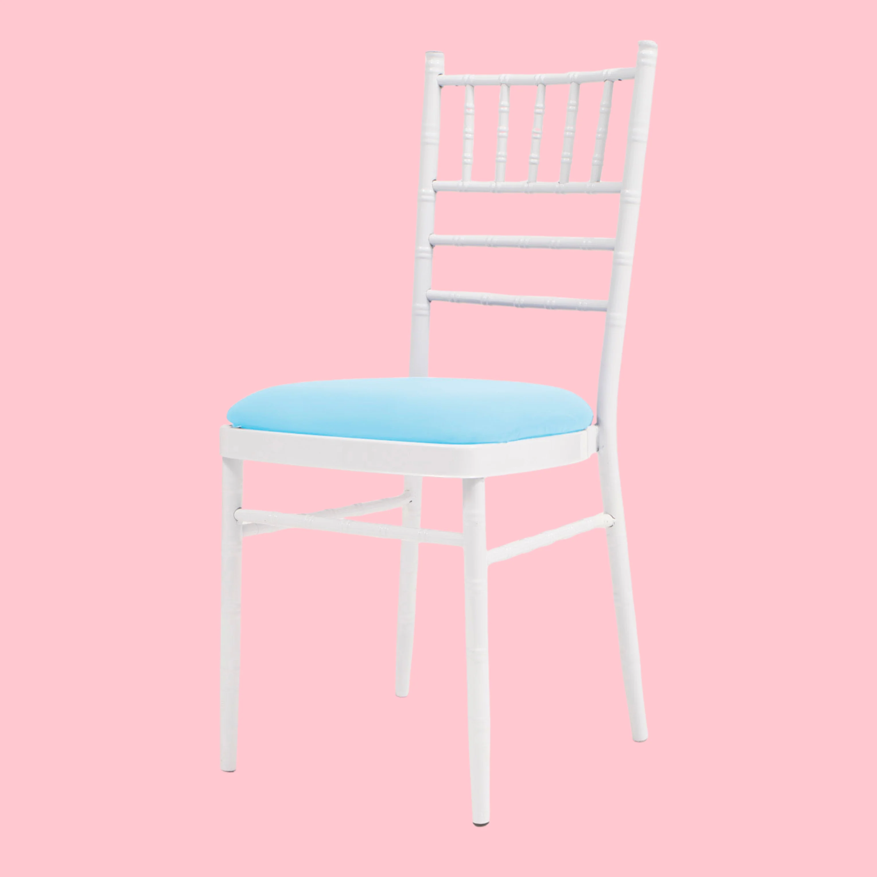 CLEARANCE Lycra Cushion Cover - Light Blue