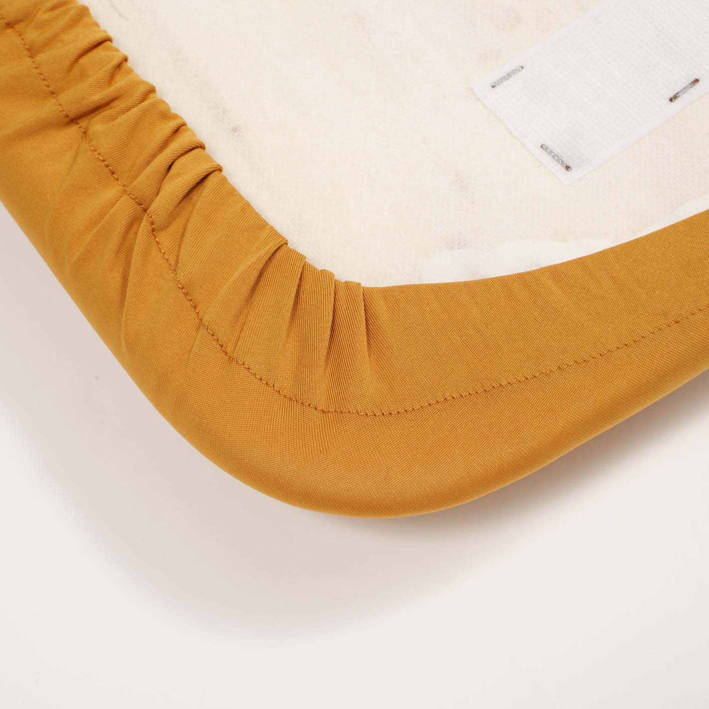 CLEARANCE Lycra Cushion Cover - Gold - Image 2