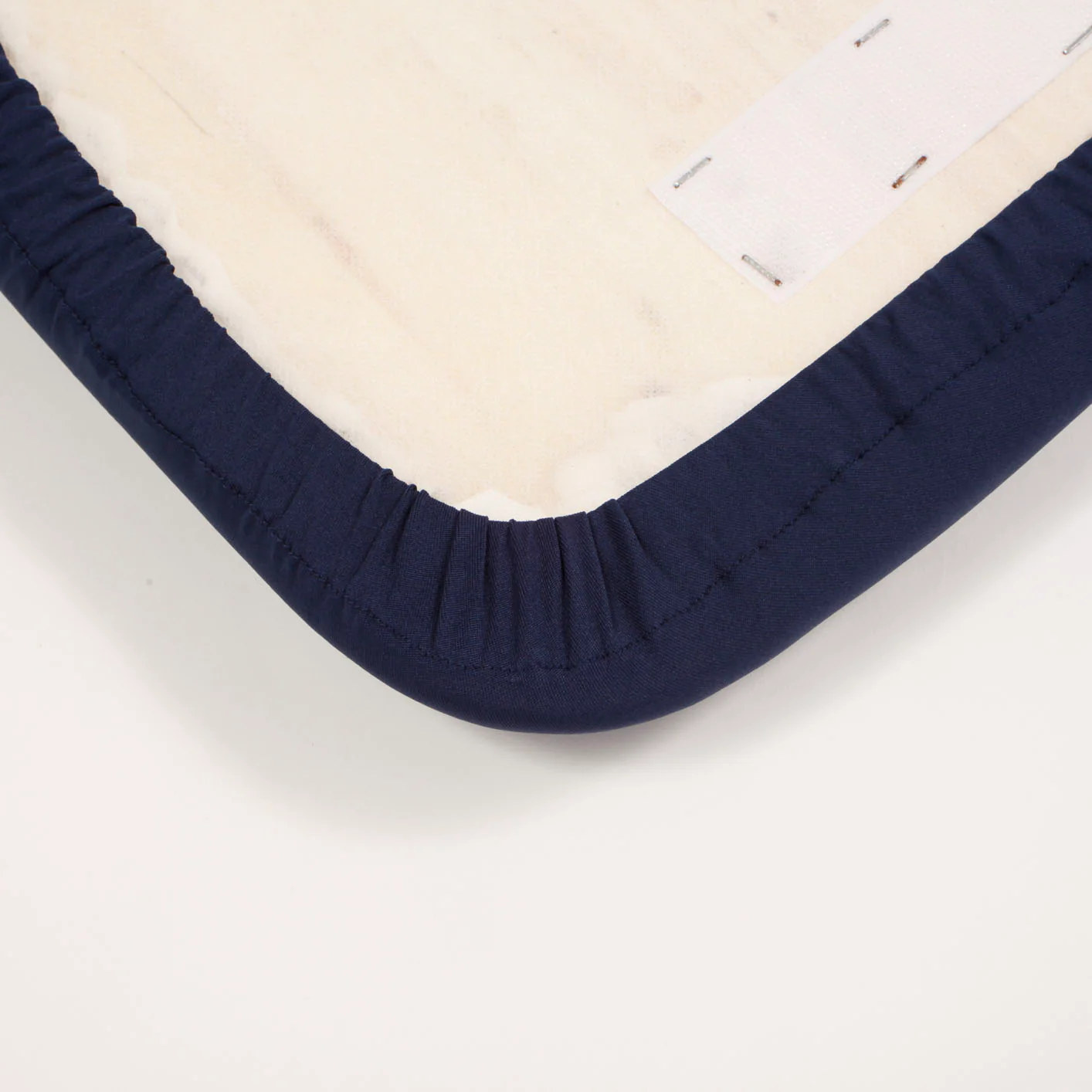 CLEARANCE Lycra Cushion Cover - Navy - Image 2