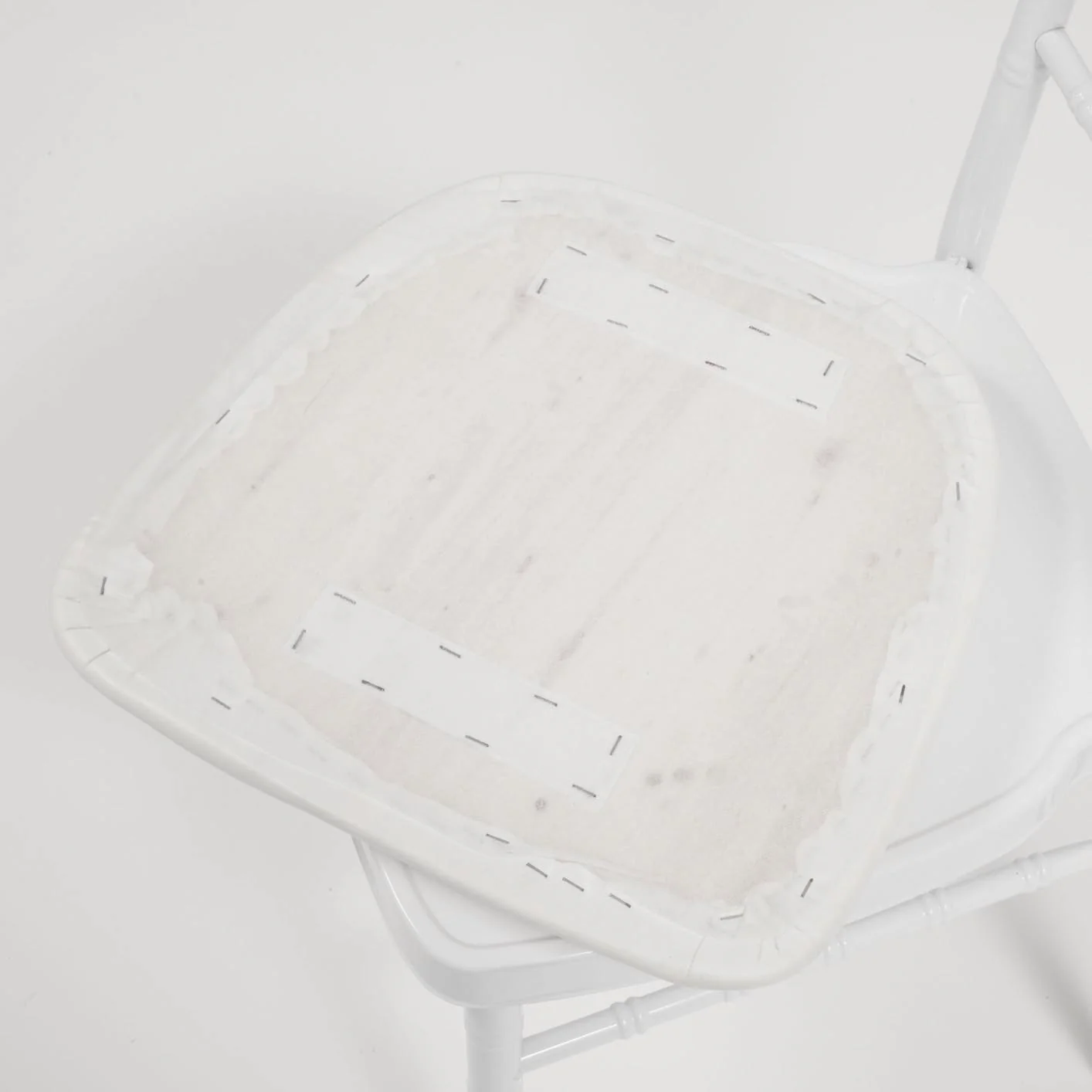 Tiffany / Chiavari Chair Cushion - Vinyl Top & Wood Base - Image 5