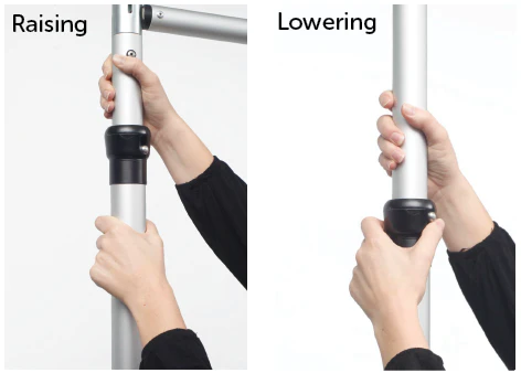 Upright Pole - Pipe and Drape (1.8m - 4m) - Image 4