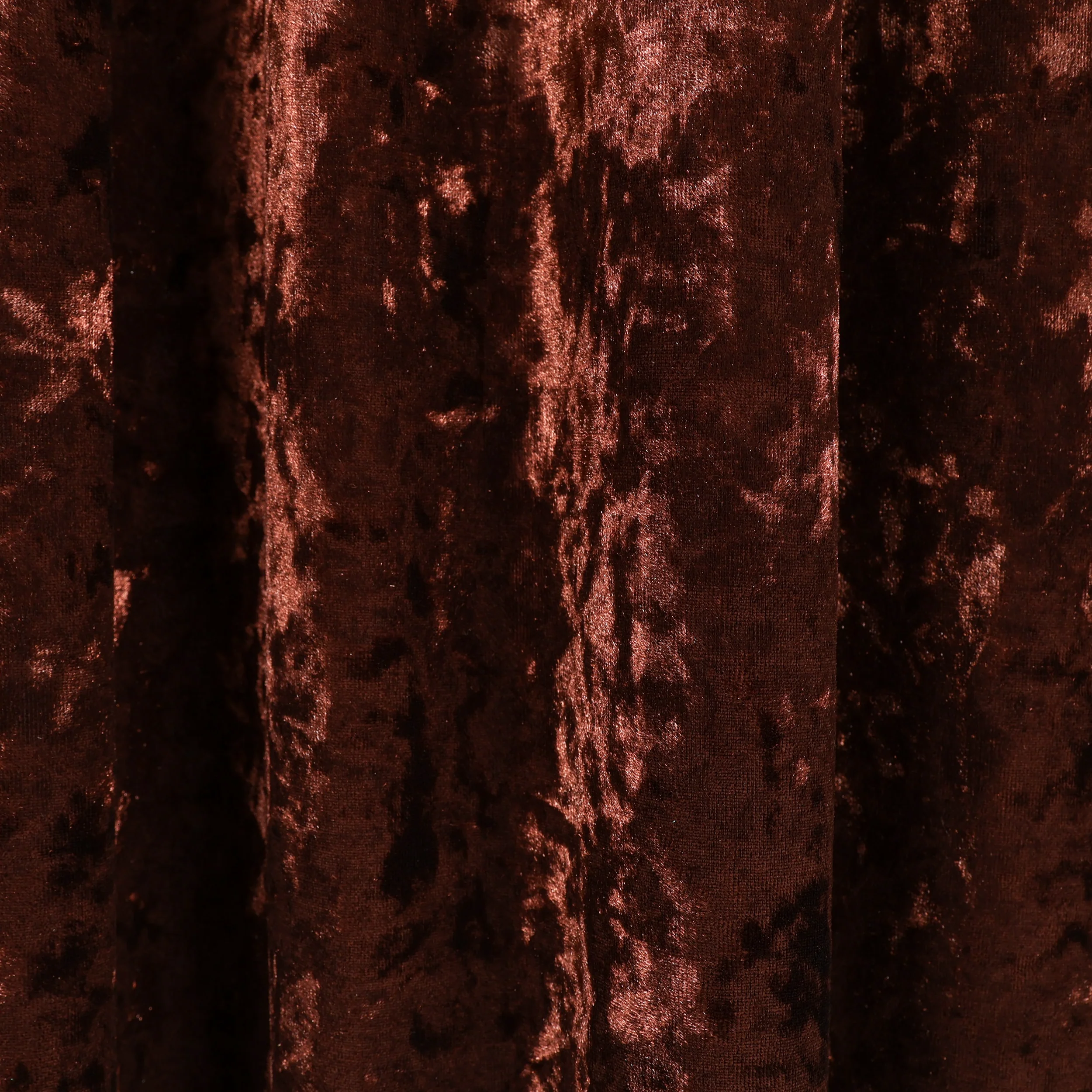 Velvet Backdrop Curtain - Chocolate Brown (3x3m) - Image 2