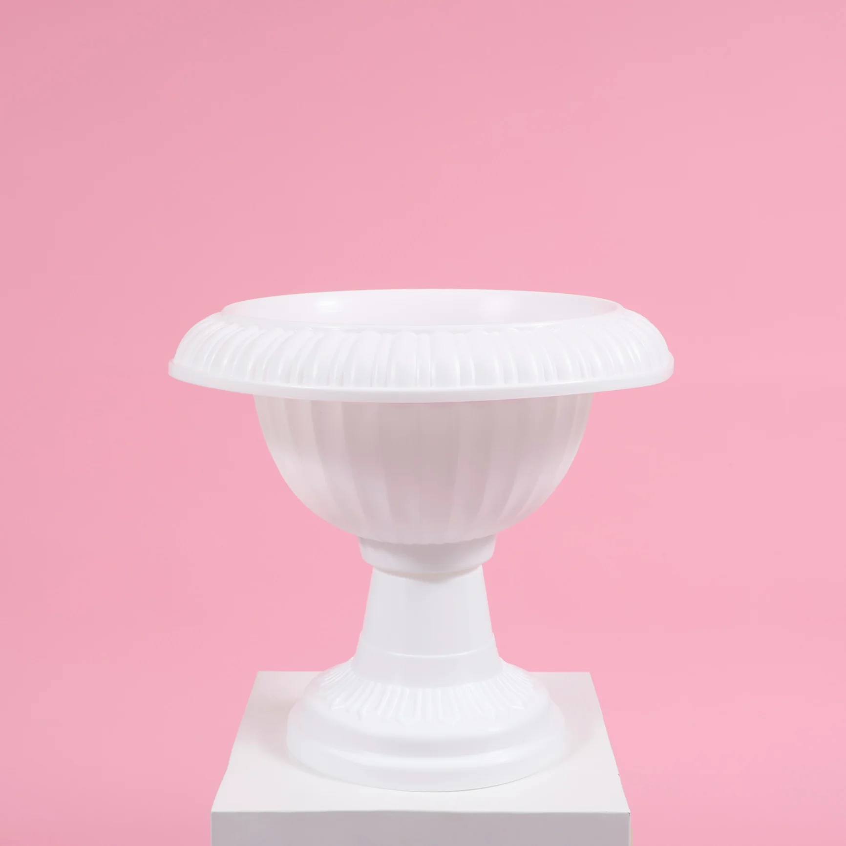 Vintage PVC Urn Centrepiece Vase (33cmH) - Image 2