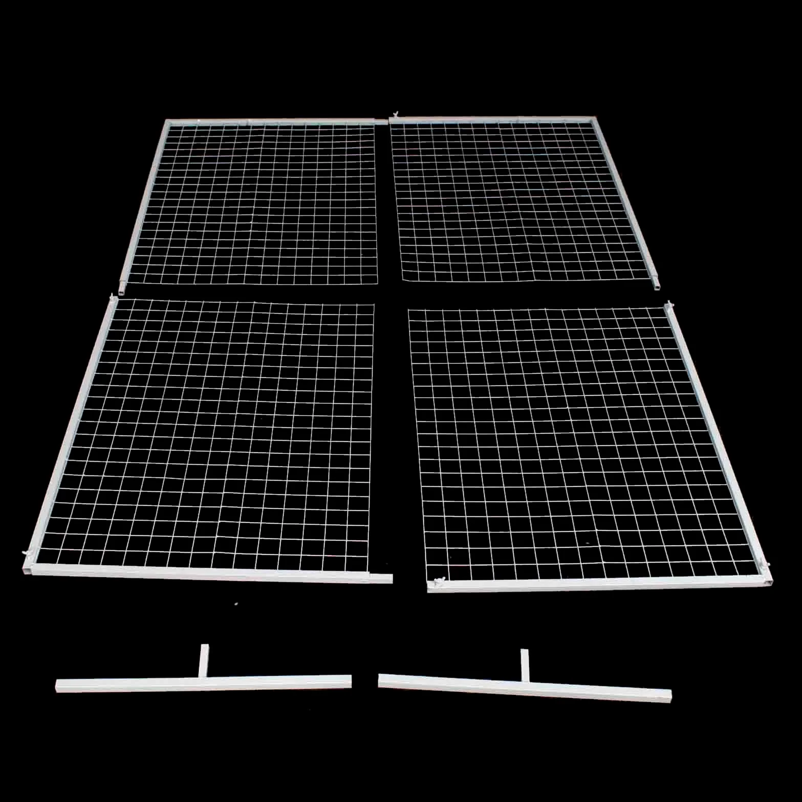 Flower Wall Mesh Stand Frame - Square Edge - White (2mx1.5m) - Image 5
