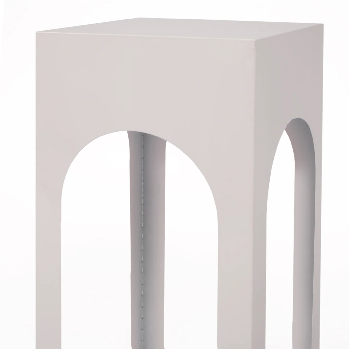 Arch Column Plinth Centrepiece Set - White (3pc) - Image 2