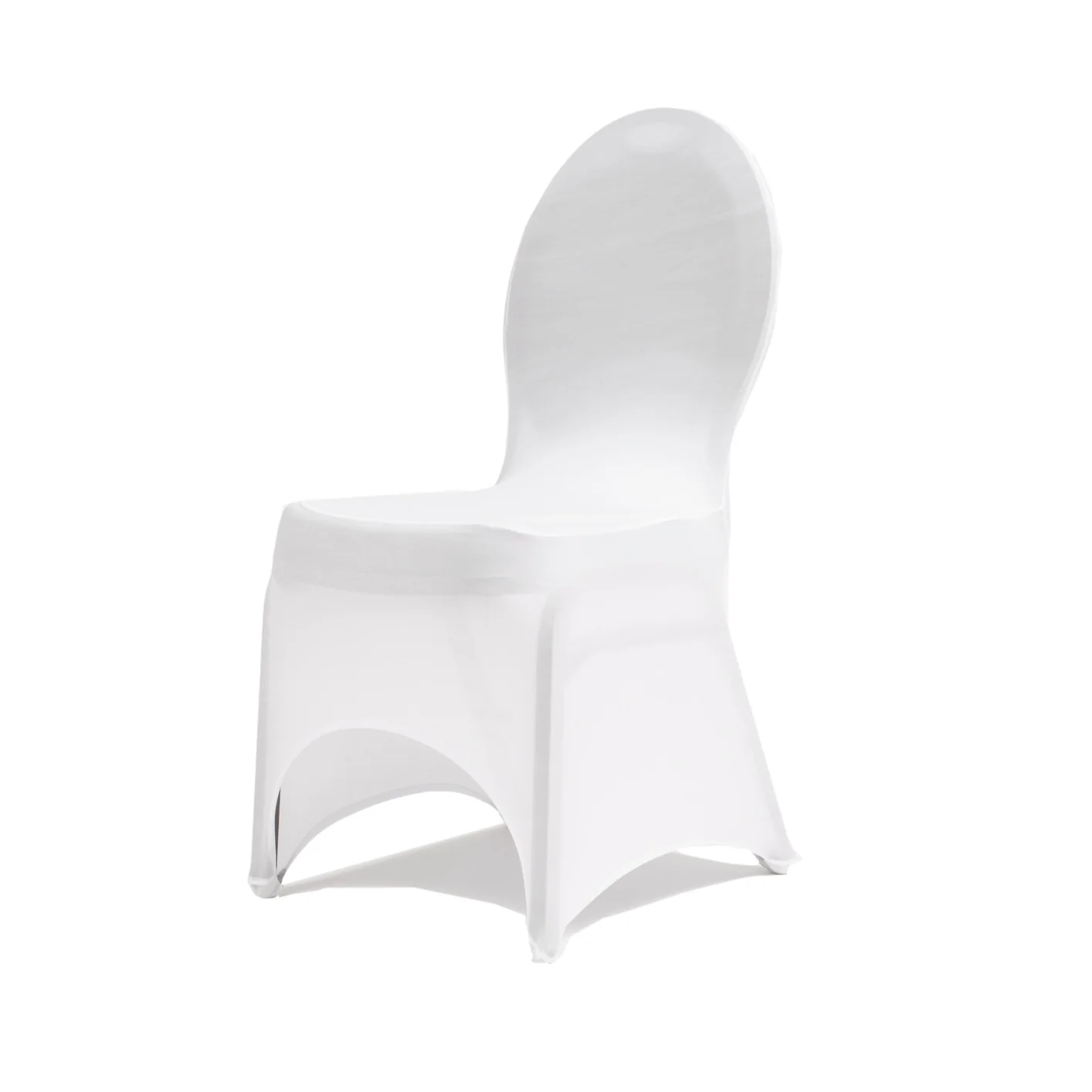 Lycra Chair Covers - White (160gsm EasySlip)