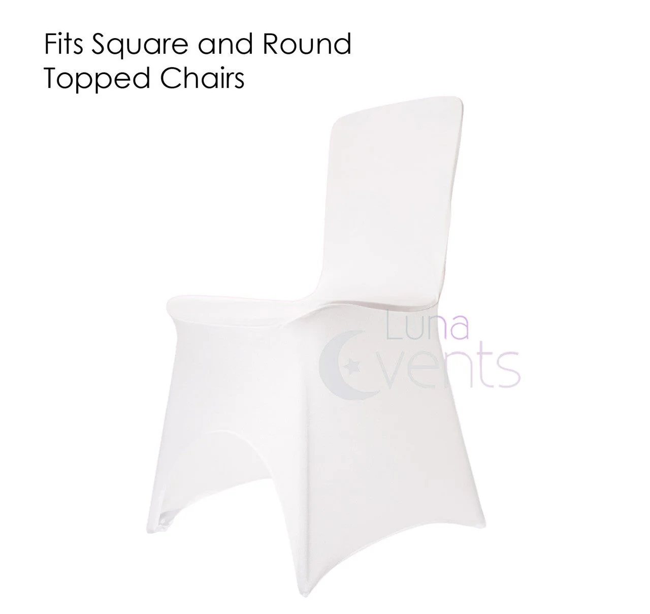 Lycra Chair Covers - White (160gsm EasySlip) - Image 6