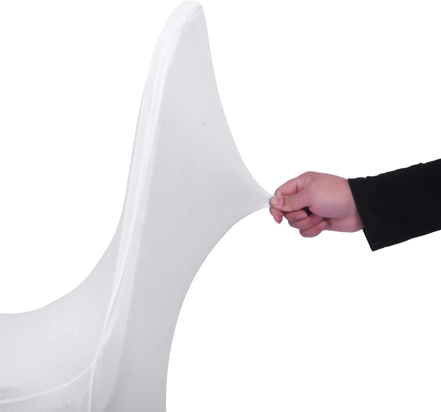 Lycra Chair Covers - White (190gsm) - Image 5