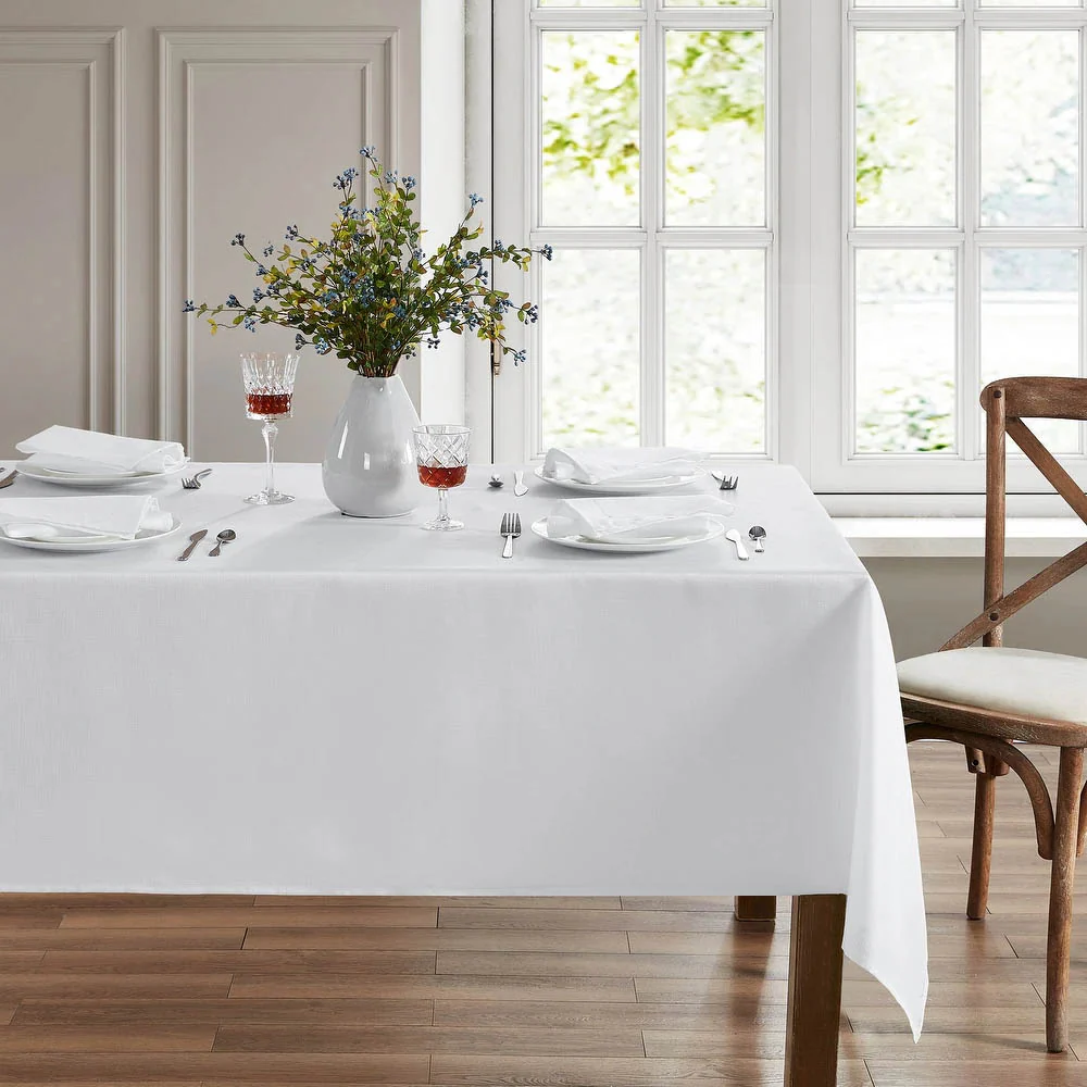 Premium Rectangle Tablecloth - White (153x259cm) - Image 4