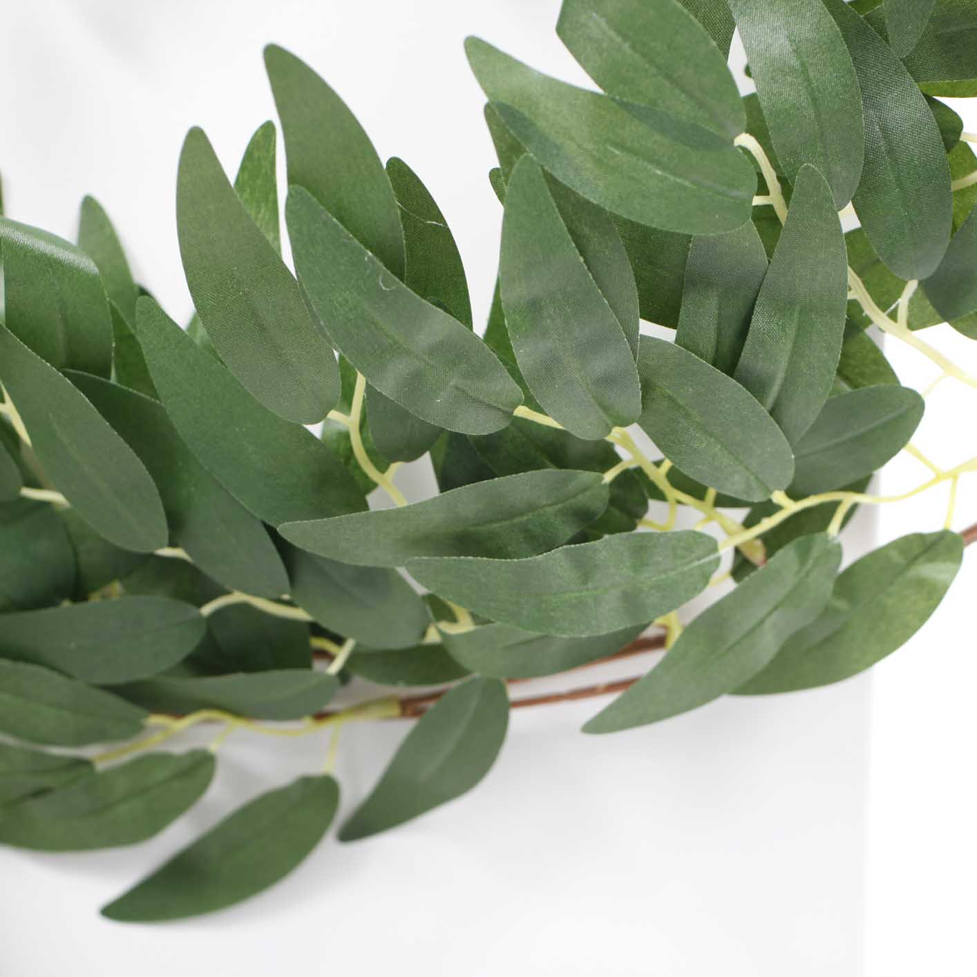 CLEARANCE Eucalyptus Willow Leaf Garland (1.8m) - Image 3