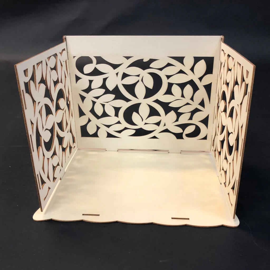 Wishing Well Wedding Card Box - Floral - Image 7
