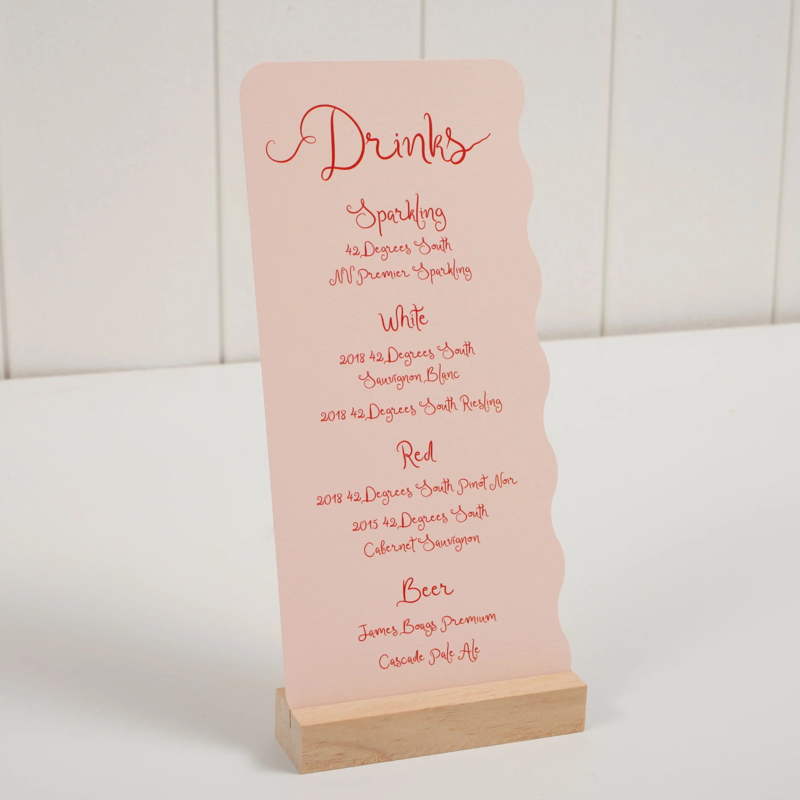 Wooden Card Holder (10cm) - Image 5