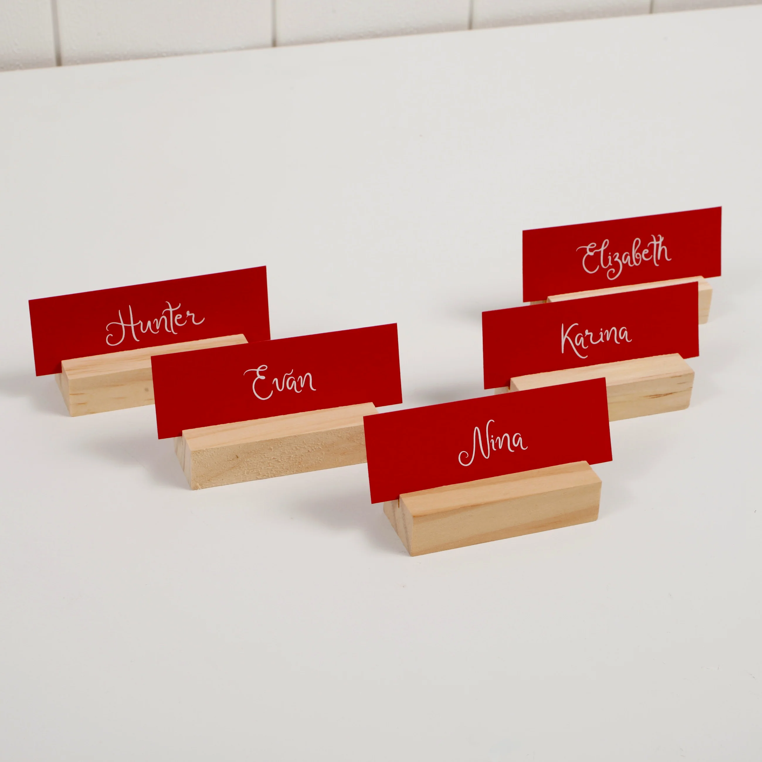 Wooden Card Holder (7cm) - Image 3