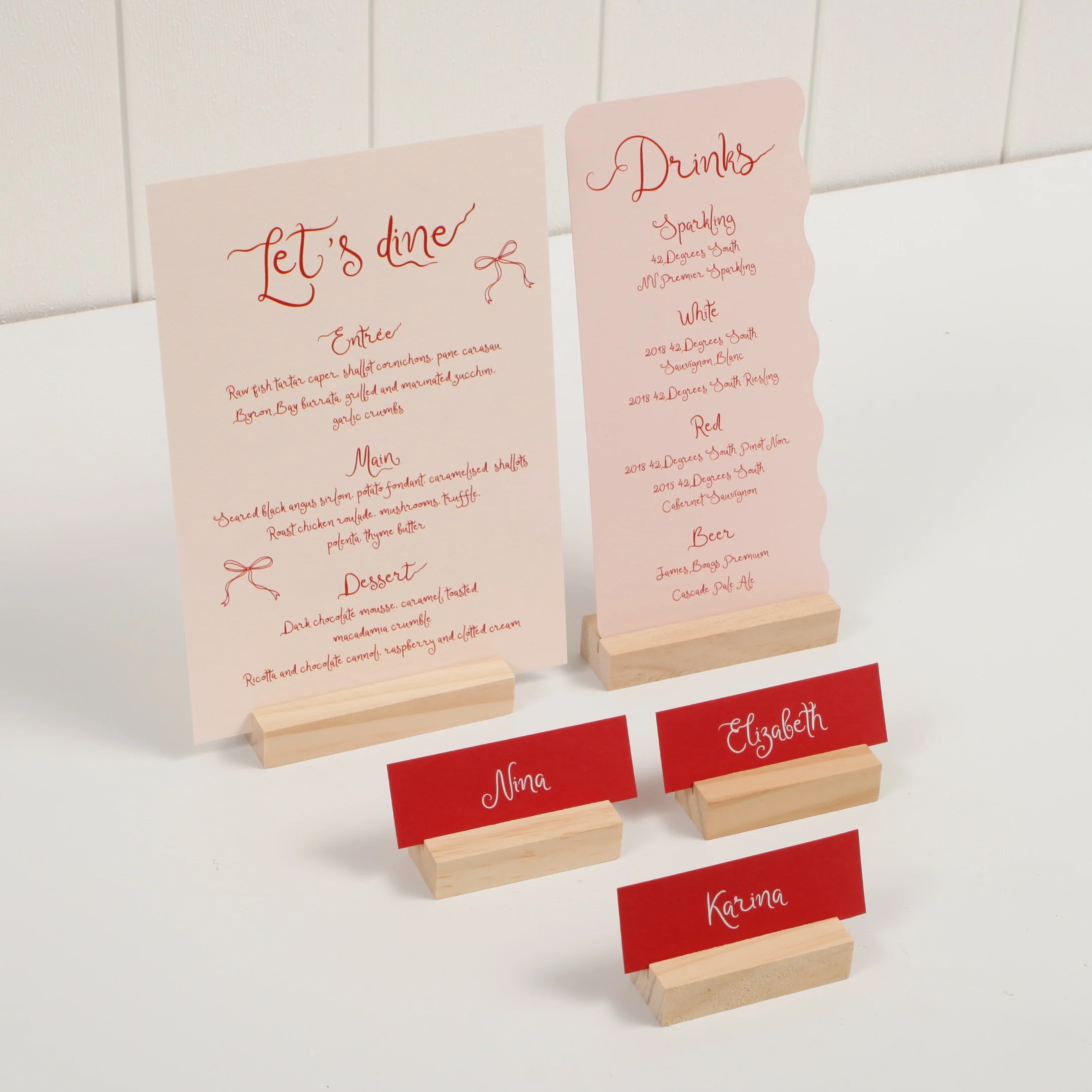Wooden Card Holder (7cm) - Image 7
