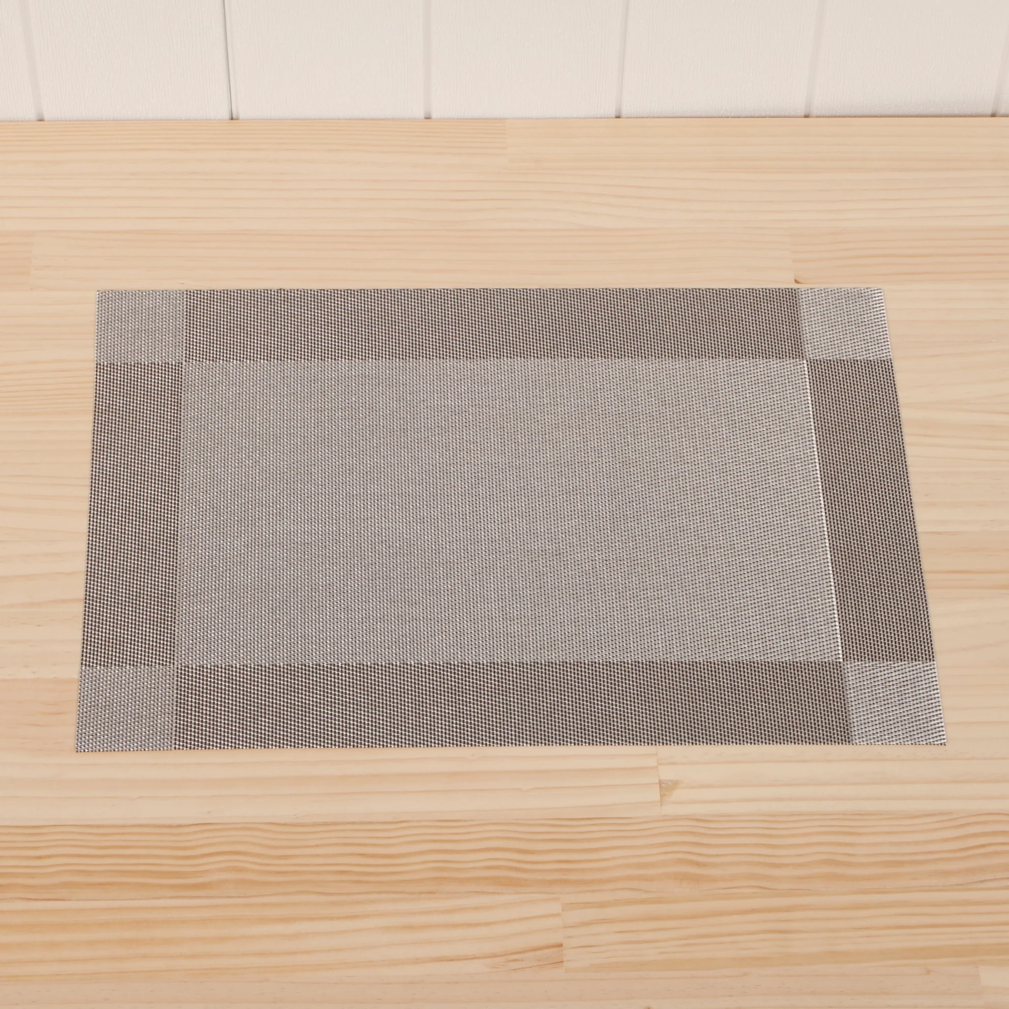 Woven Placemats - Silver